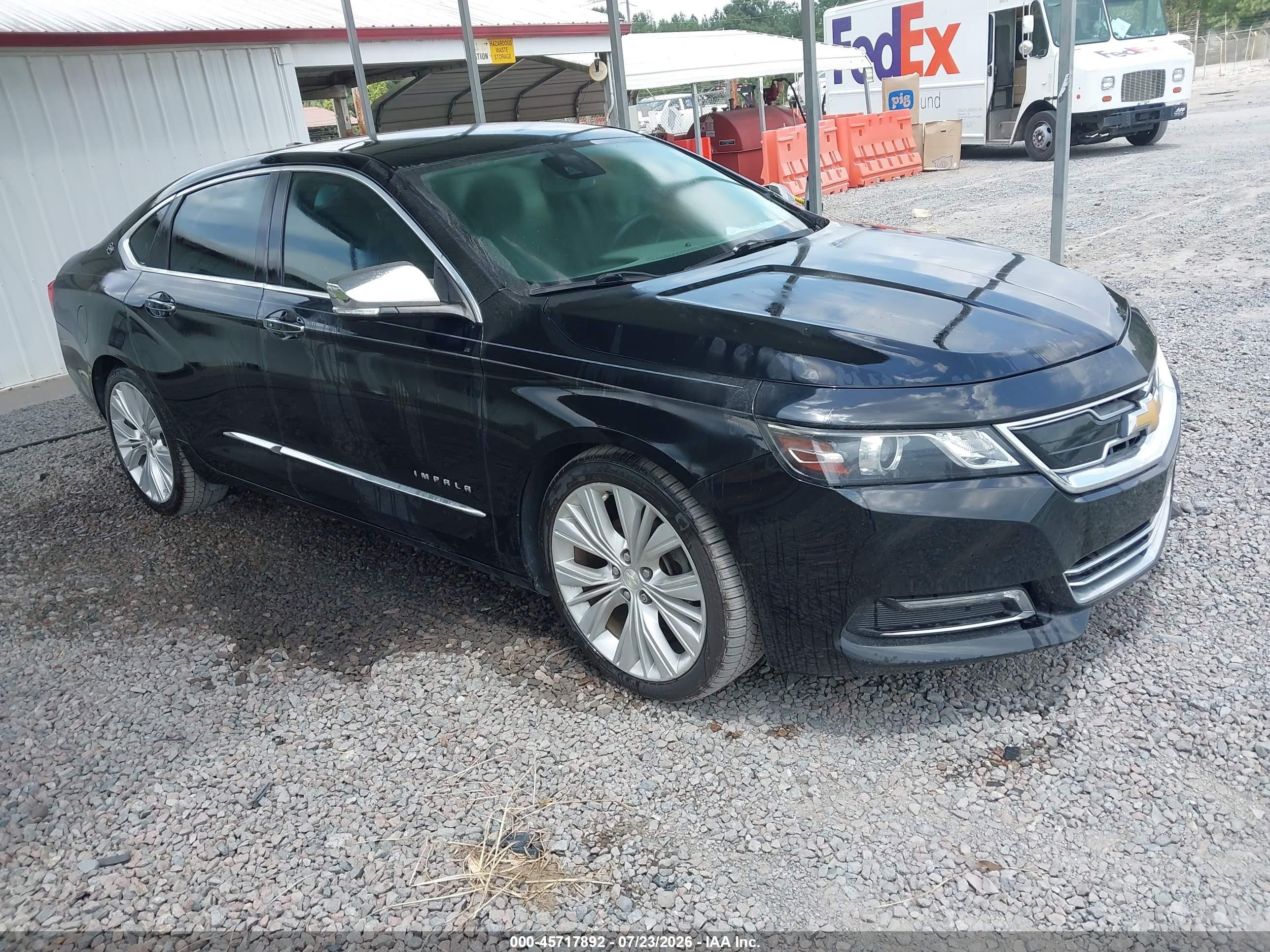 2015 Chevrolet Impala VIN 2G1165S33F9227343 — IAAI salvage auction photo
