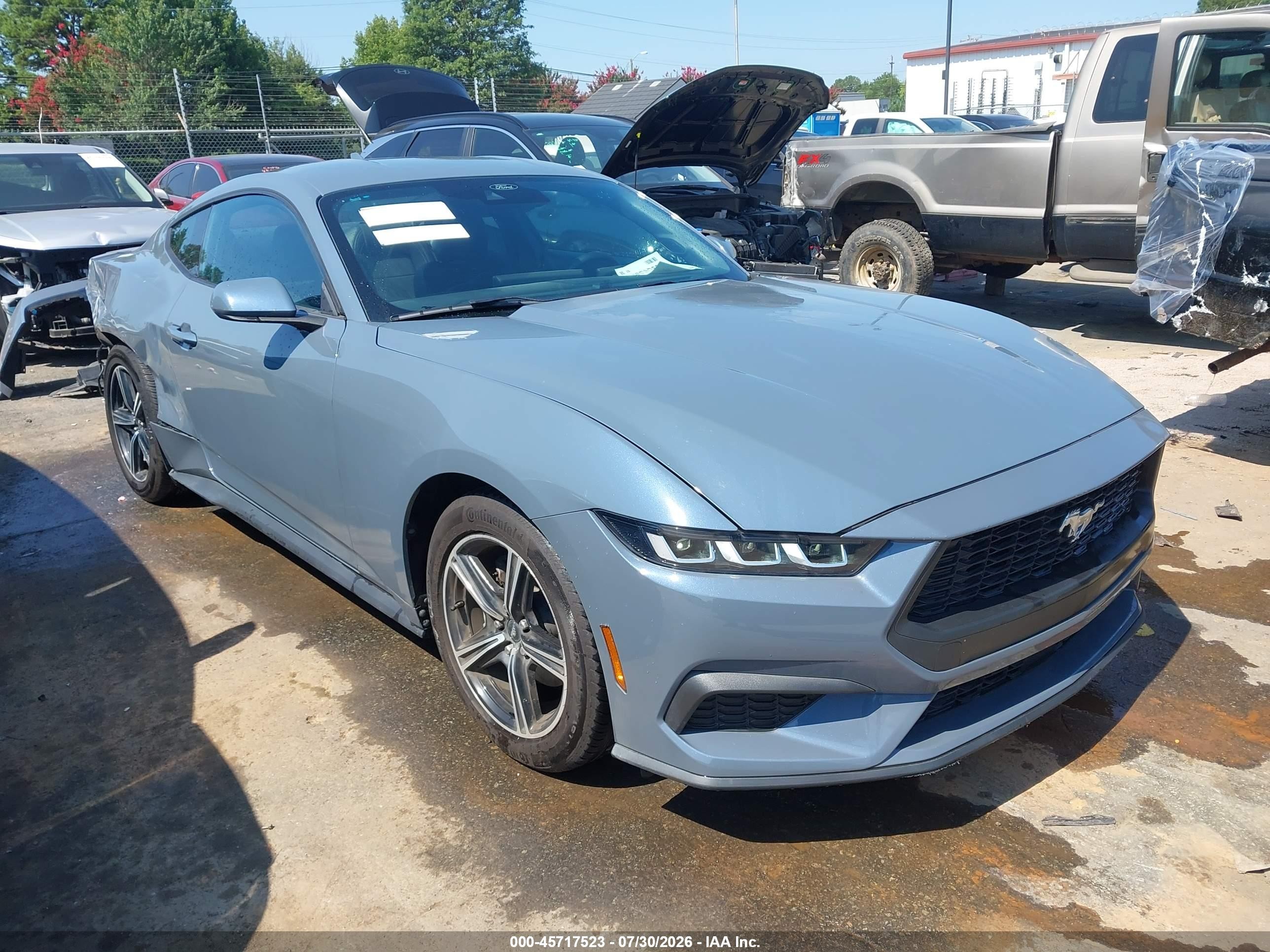 2024 Ford Mustang VIN 1FA6P8TH9R5110878 — IAAI salvage auction photo