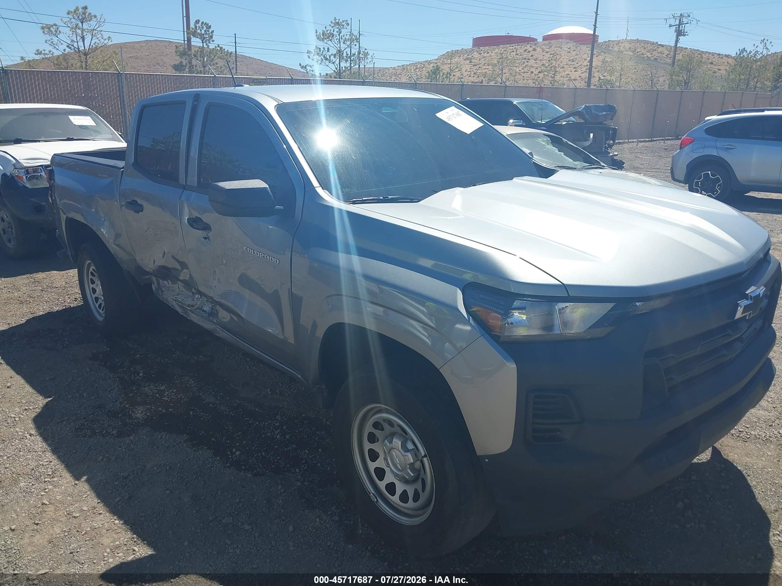 2023 Chevrolet Colorado VIN 1GCGTBEC2P1214075 — IAAI salvage auction photo