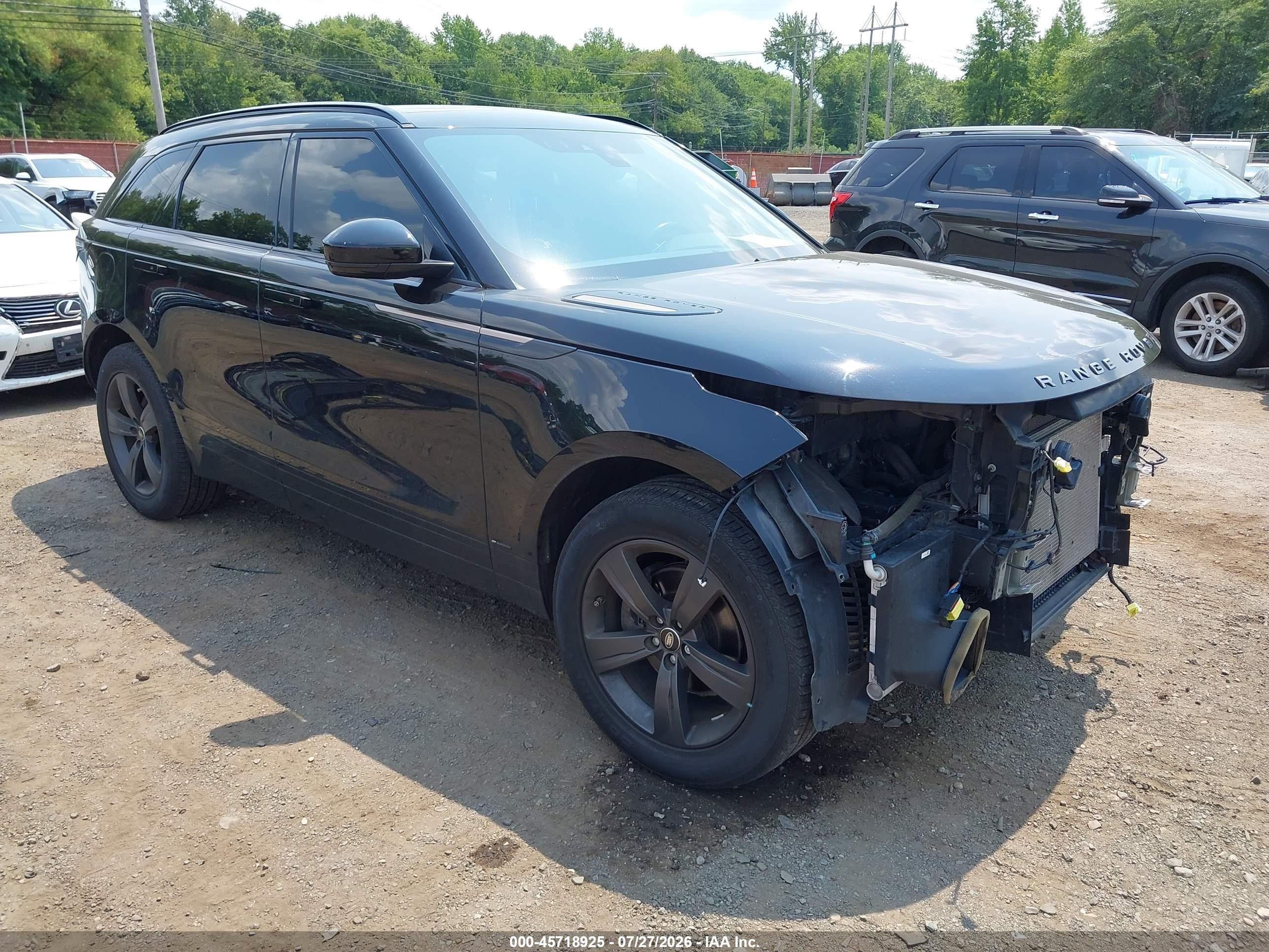 2020 Land Rover Range Rover Velar VIN SALYK2EX6LA273644 — IAAI salvage auction photo