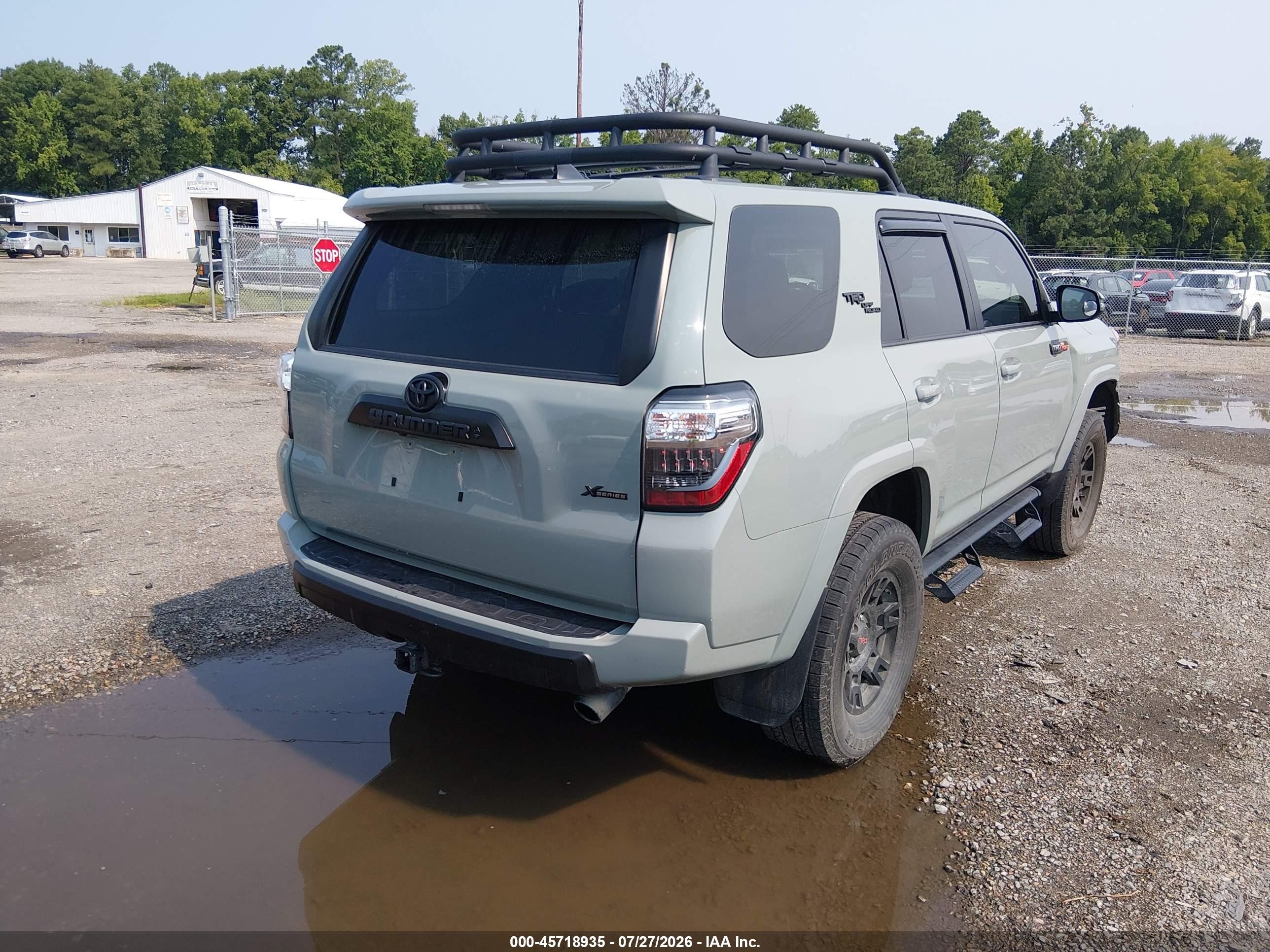 2023 Toyota 4Runner VIN JTERU5JR8P6205168 IAAI salvage auction — Front End, Salvage (Virginia), sold $20,700 on 2026-08-12 (photo 4)