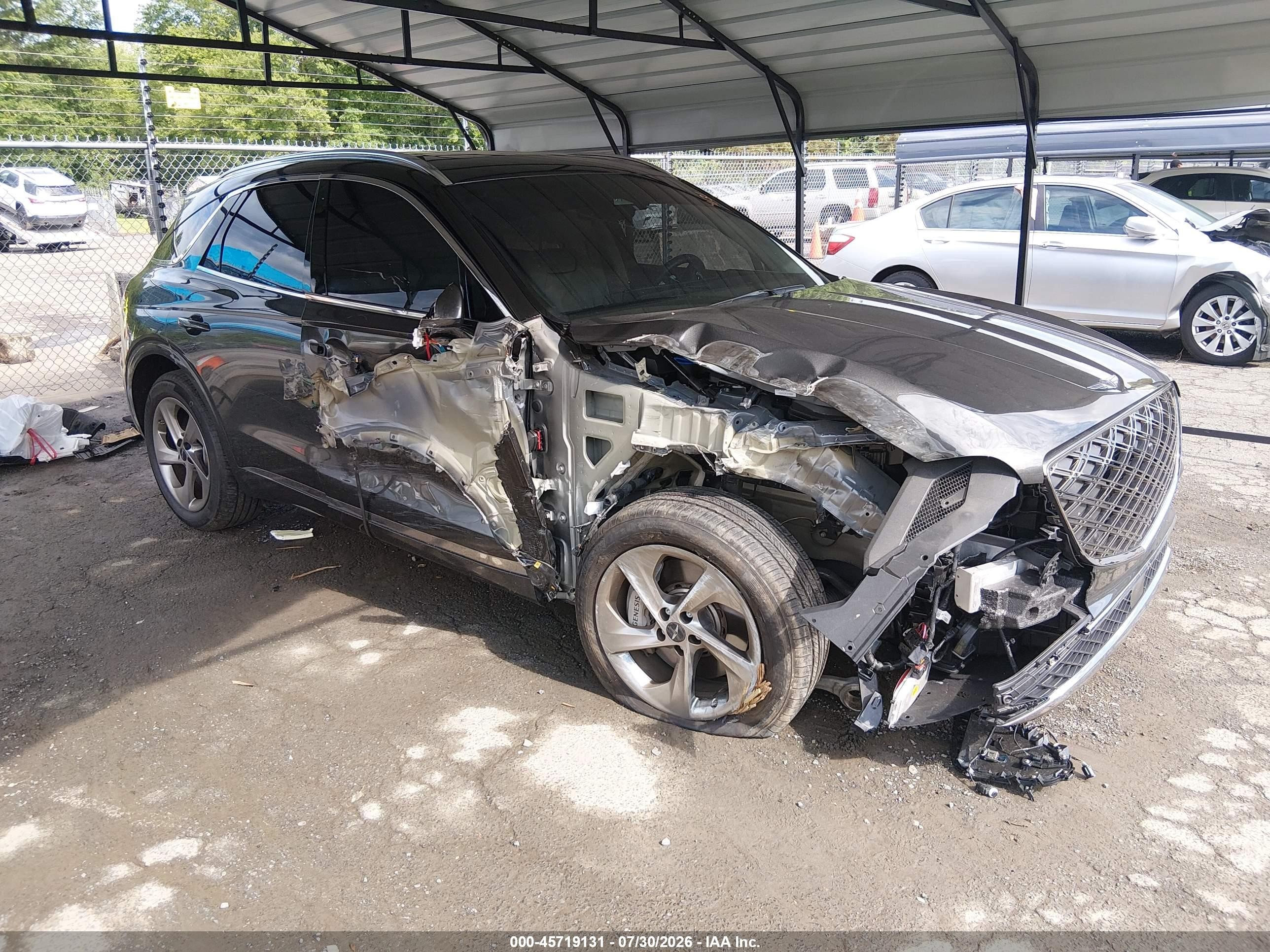 2026 Genesis GV70 VIN KMUMBDTB7TU238809 — IAAI salvage auction photo