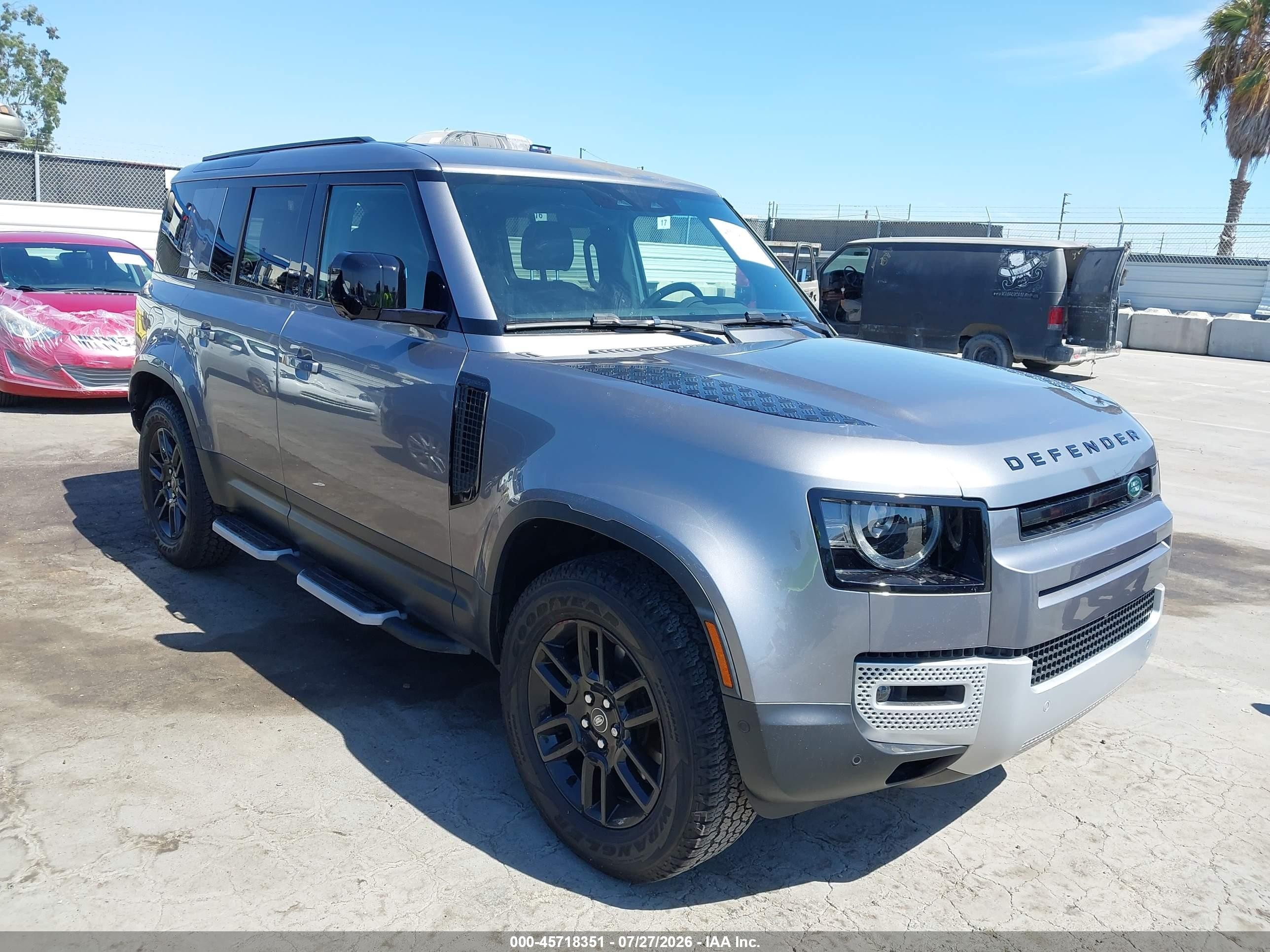 2022 Land Rover Defender VIN SALEJ7RX1N2079355 — IAAI salvage auction photo