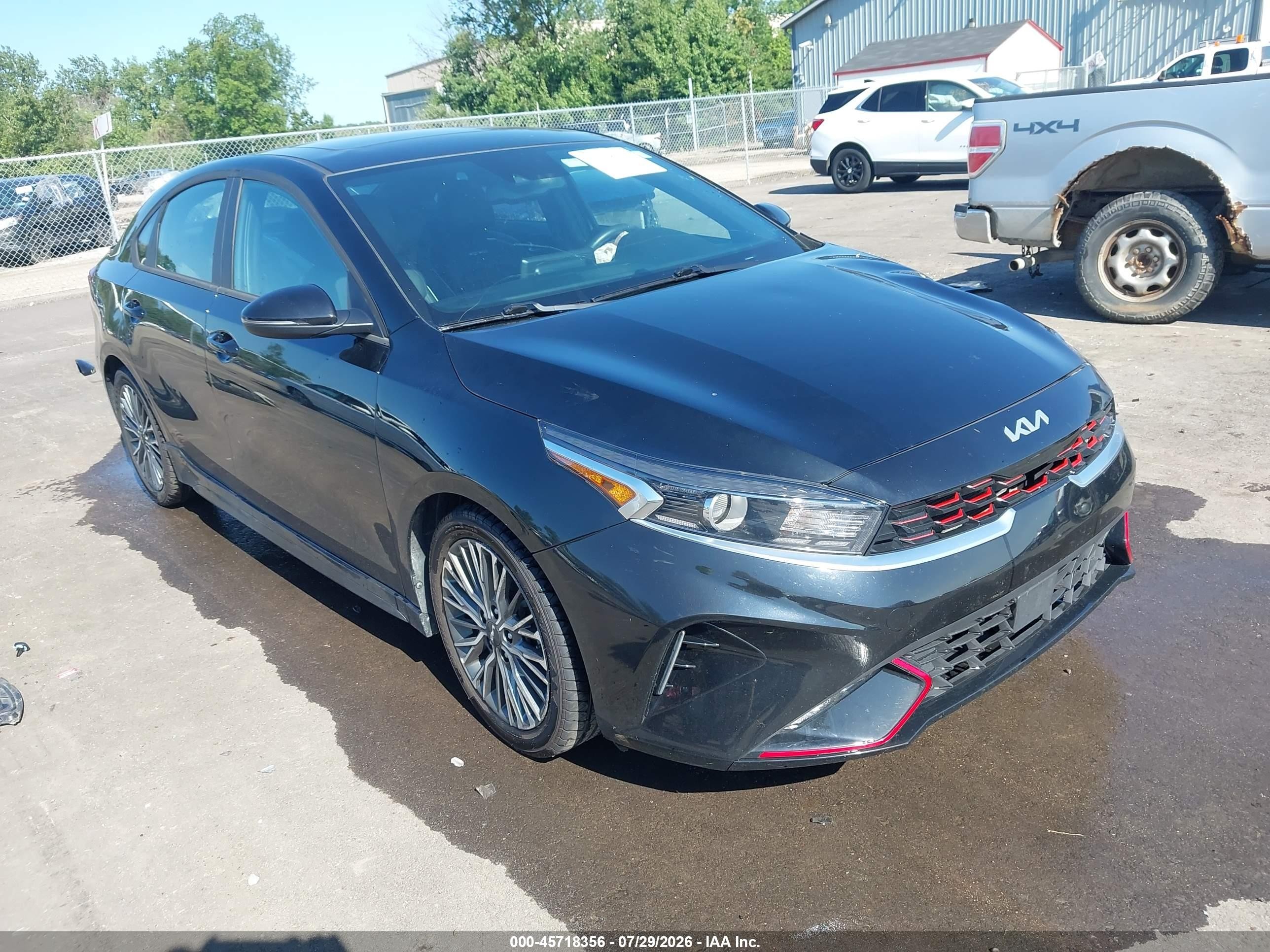 2024 Kia Forte VIN 3KPF54AD6RE808989 IAAI salvage auction — Unknown, Salvage (Ohio), sold $4,950 on 2026-09-06 (photo 1)