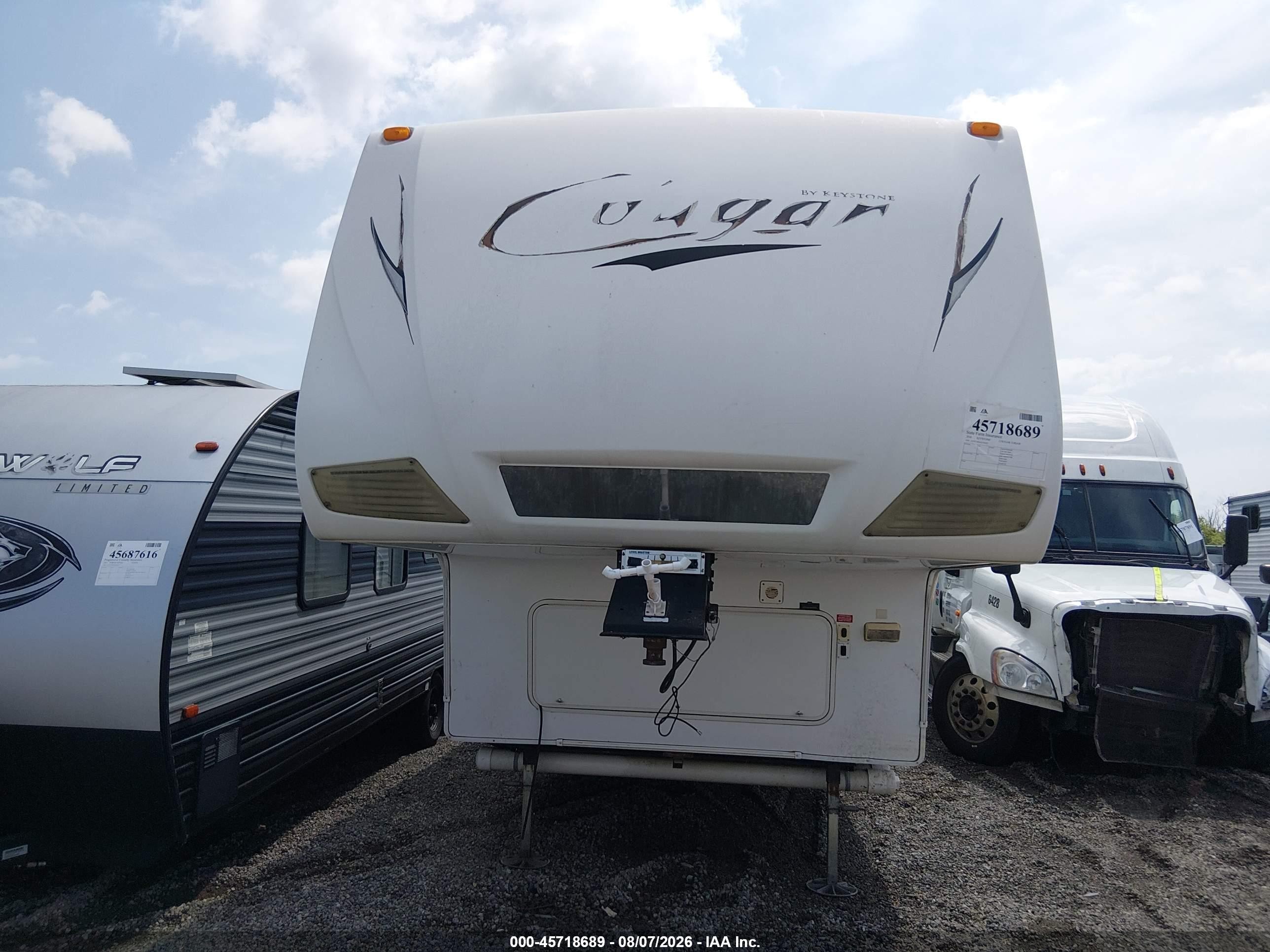 2010 Keystone Cougar VIN 4YDF31826A2501622 IAAI salvage auction — Water/Flood, Junk (Missouri), sold $1,000 on 2026-09-09 (photo 6)