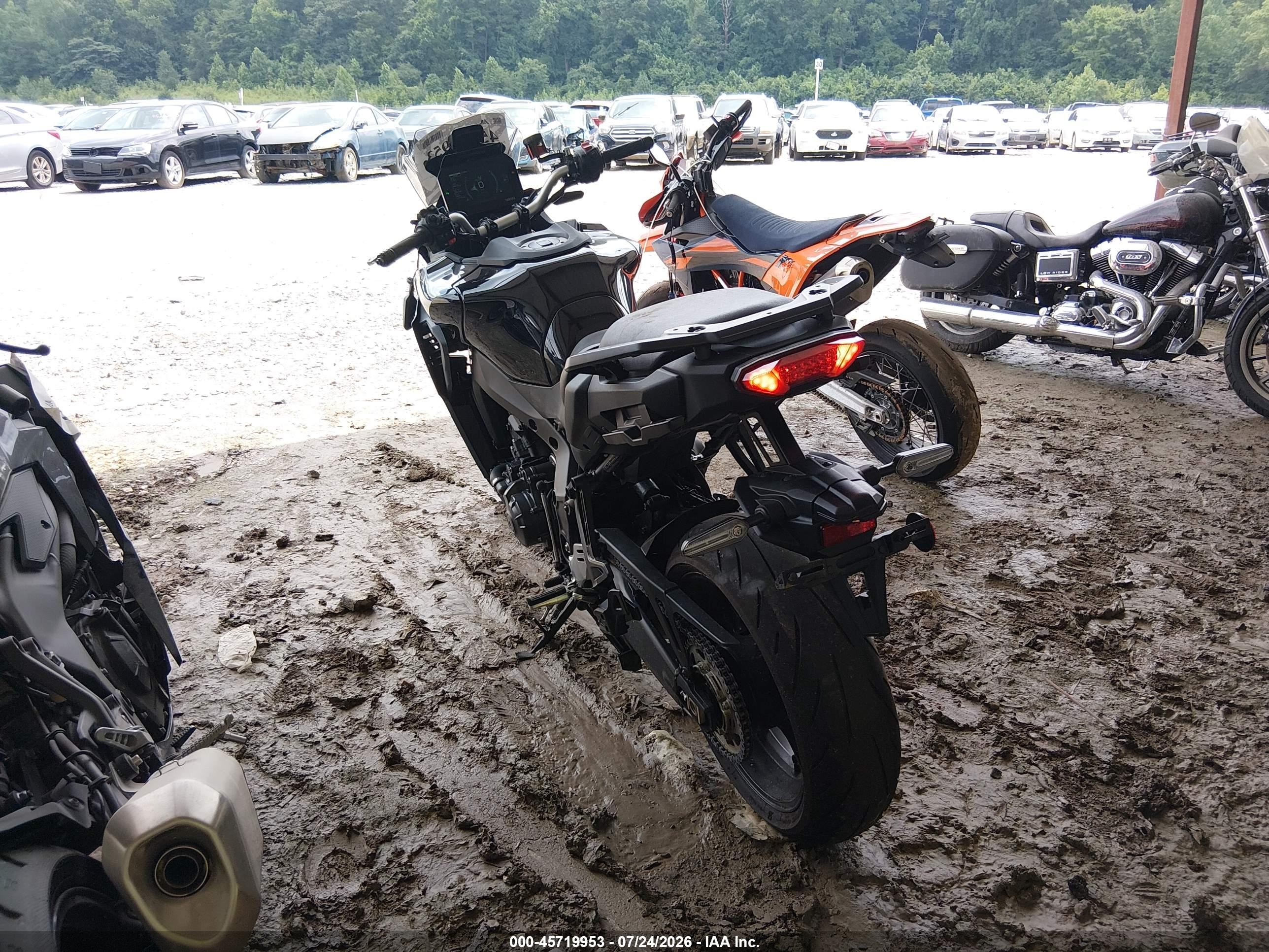 2026 Yamaha Mtt890 VIN JYARN99E5TA001019 IAAI salvage auction — Front End, Salvage (Tennessee), sold $4,650 on 2026-09-09 (photo 3)