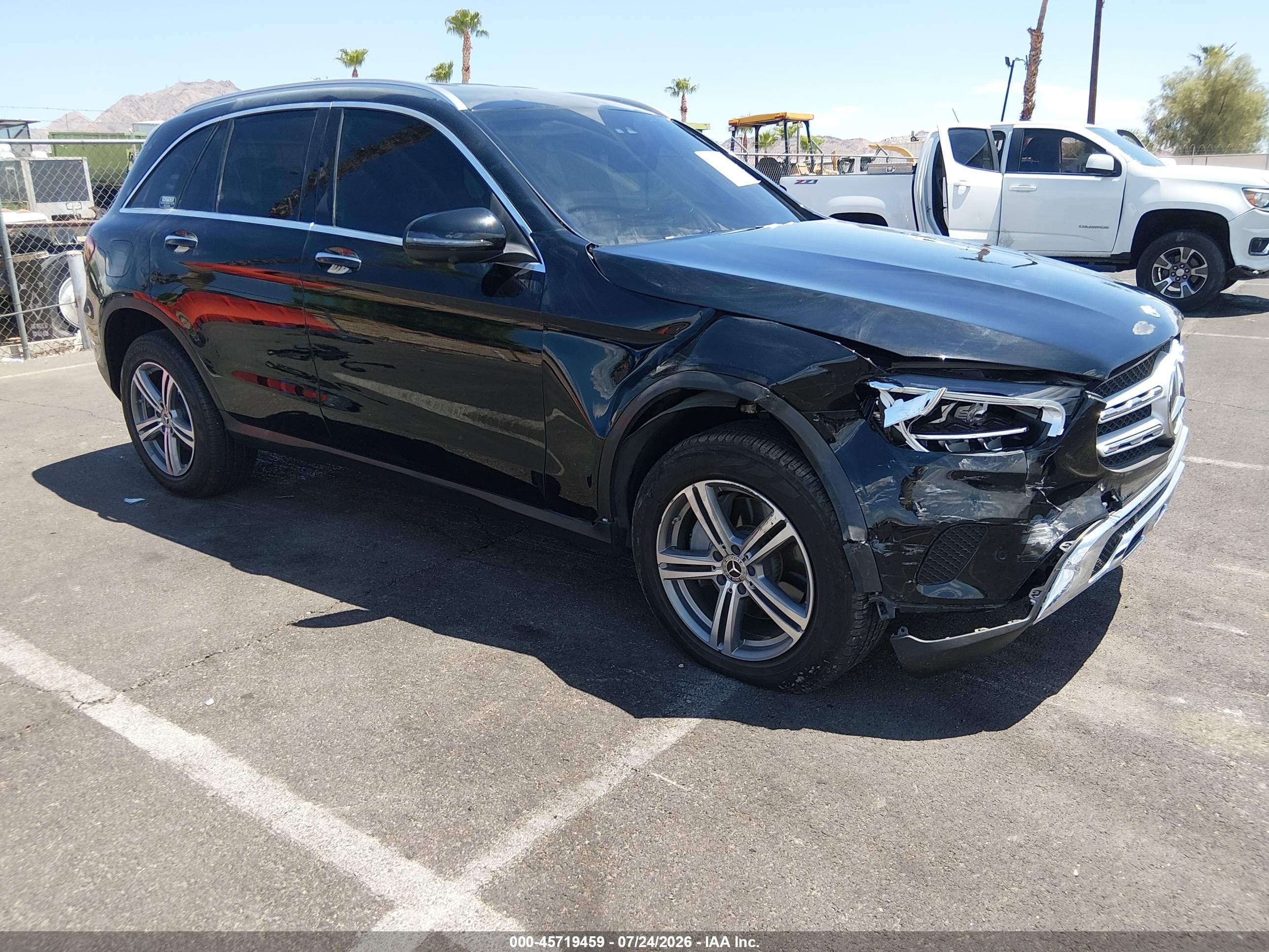 2022 Mercedes-Benz GLC-Class VIN W1N0G8EB9NV343252 — IAAI salvage auction photo