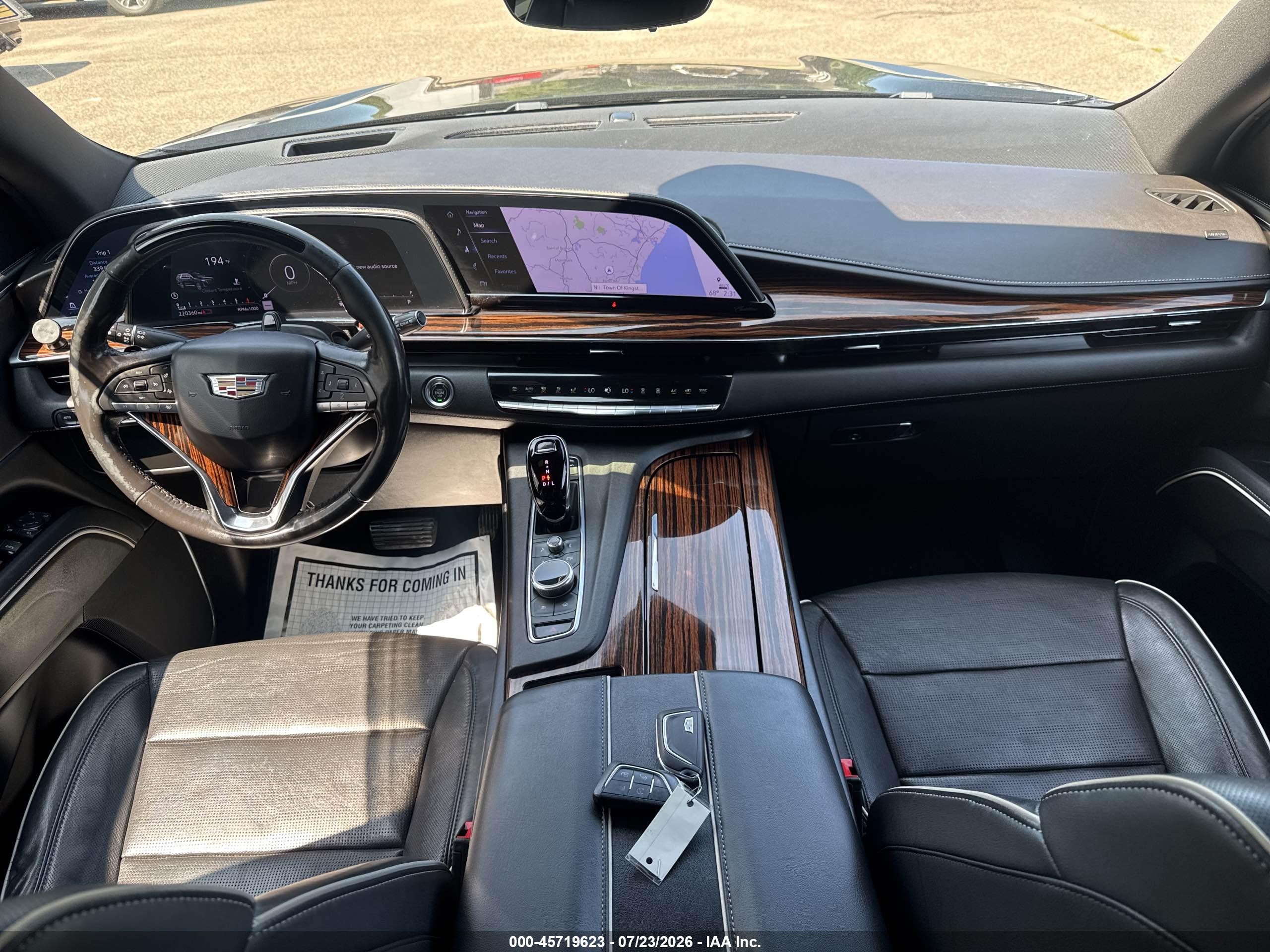2022 Cadillac Escalade VIN 1GYS4KKL5NR278597 IAAI salvage auction — Normal Wear, Clear (Massachusetts), sold $36,900 on 2026-08-11 (photo 6)