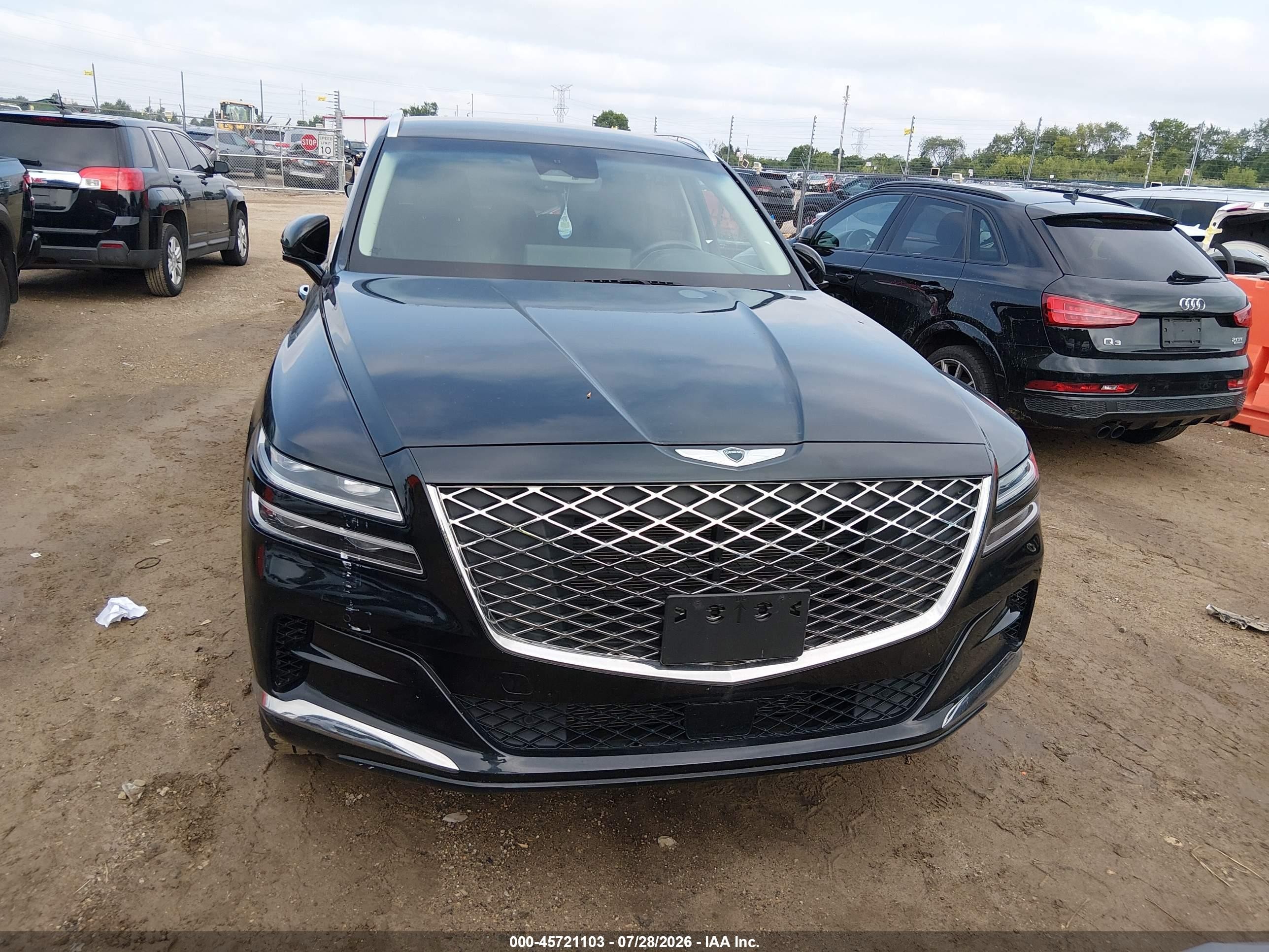 2024 Genesis Gv80 VIN KMUHBDSB2RU180619 IAAI salvage auction — Theft, Salvage (Illinois), sold $13,200 on 2026-09-11 (photo 6)