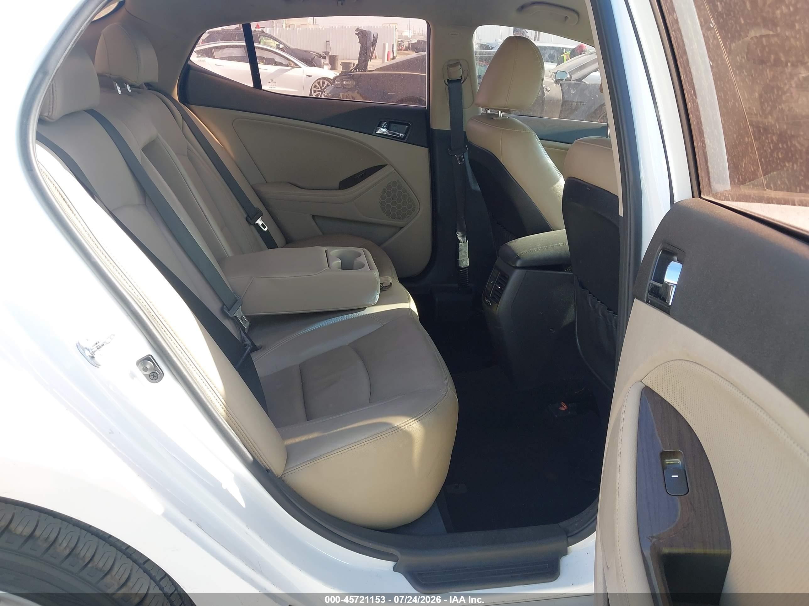 2013 Kia Optima VIN 5XXGN4A72DG156595 IAAI salvage auction — Front End, Salvage (California), sold $825 on 2026-09-24 (photo 8)