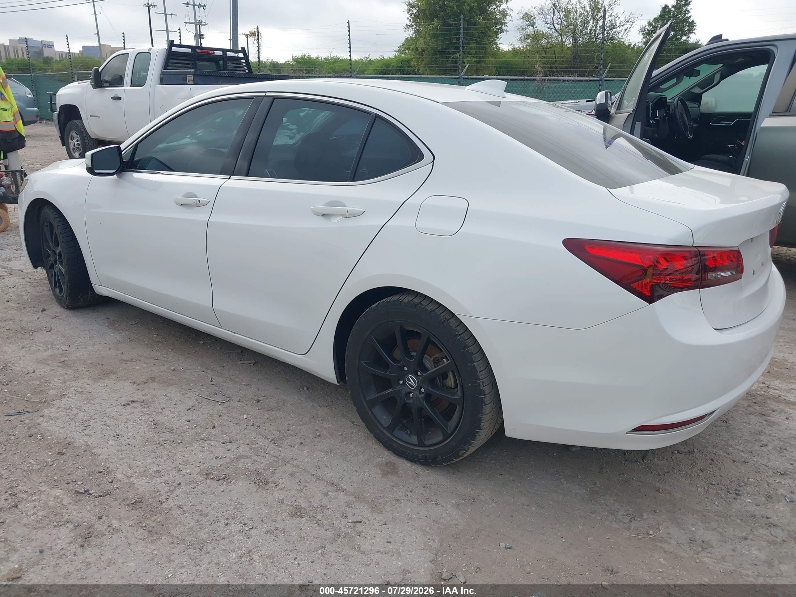 2016 Acura Tlx VIN 19UUB2F30GA005603 IAAI salvage auction — Water/Flood, Salvage (Texas), sold $3,275 on 2026-09-25 (photo 3)