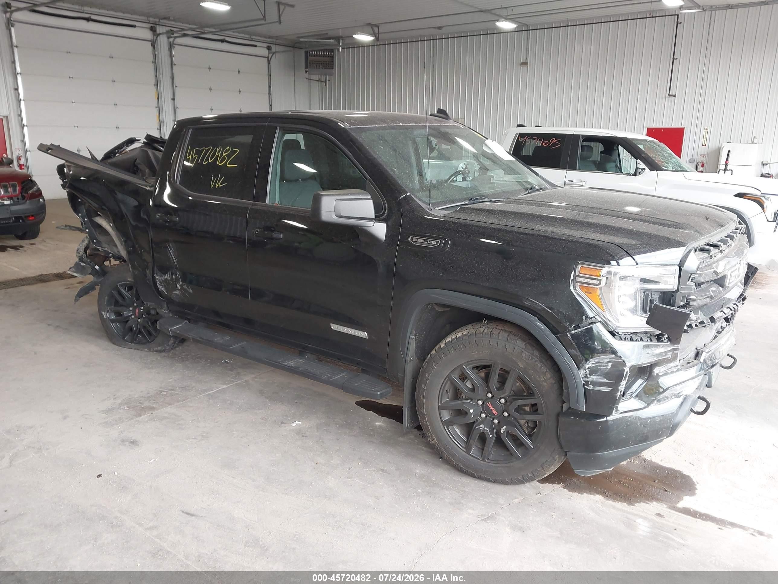 2021 GMC Sierra 1500 VIN 3GTU9CED9MG444709 — IAAI salvage auction photo