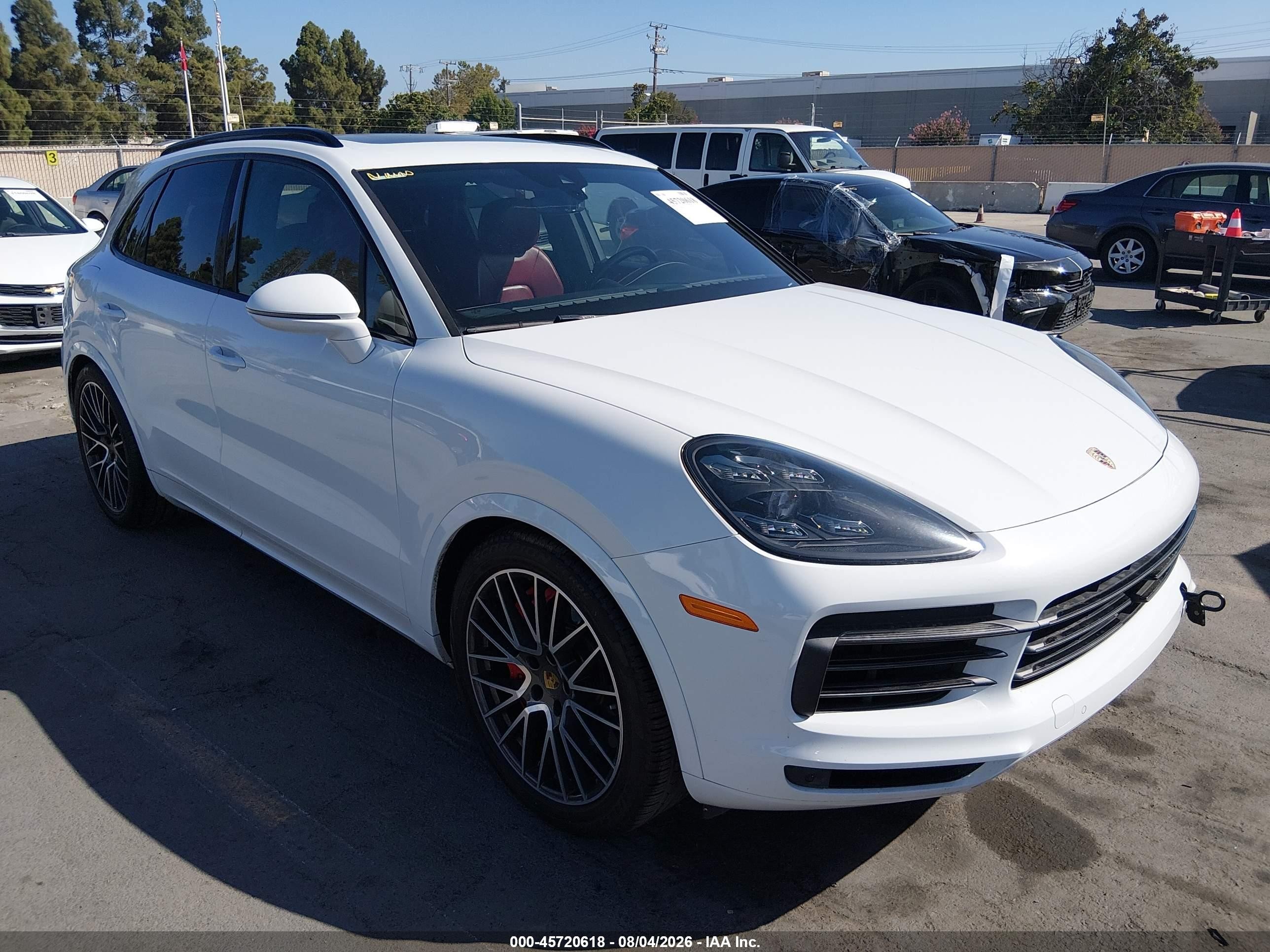 2019 Porsche Cayenne VIN WP1AA2AYXKDA01619 — IAAI salvage auction photo