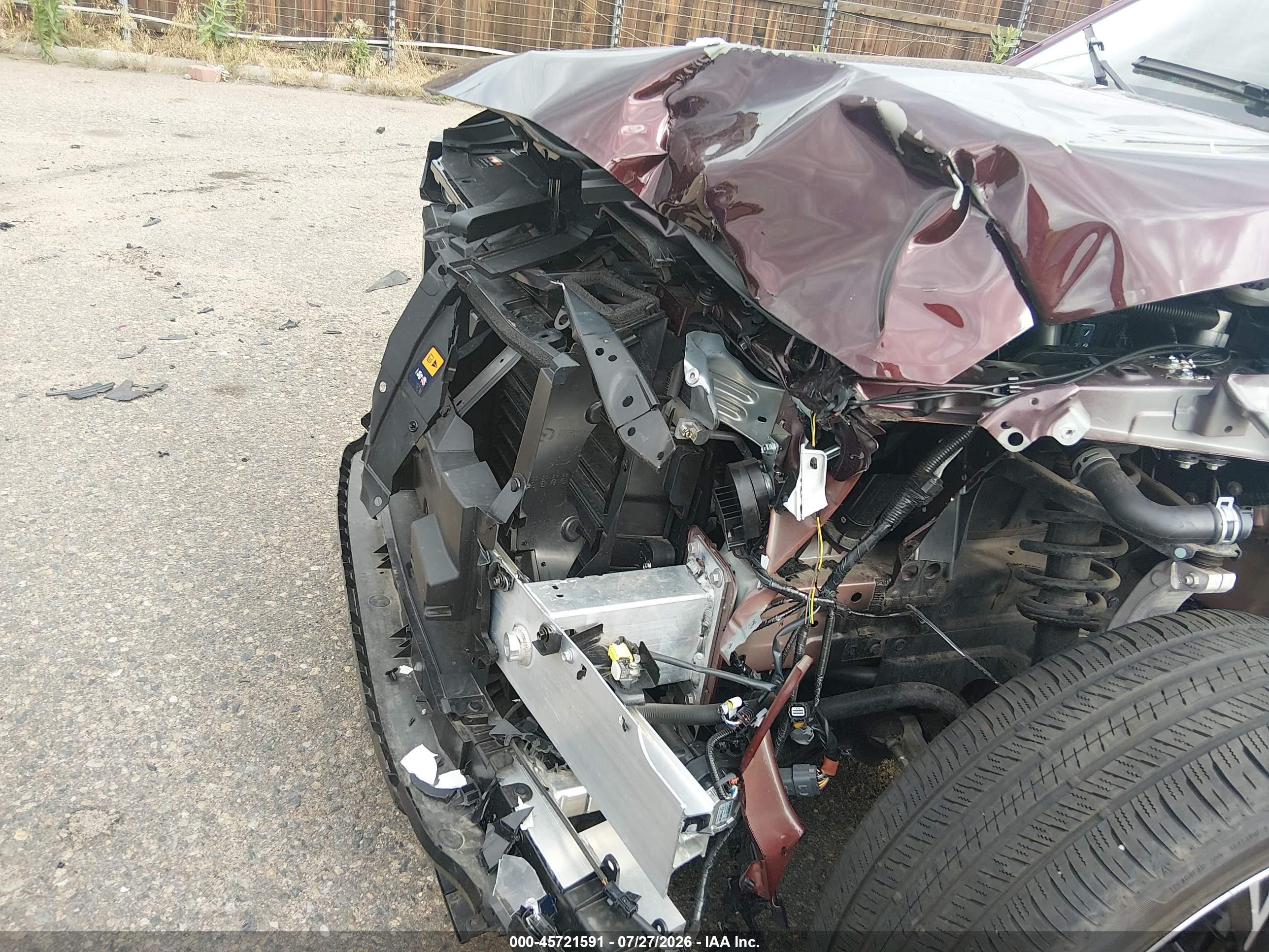 2025 Mazda Cx-90 VIN JM3KKEHA3S1256800 IAAI salvage auction — Front End, Salvage (Colorado), sold $15,200 on 2026-10-01 (photo 6)