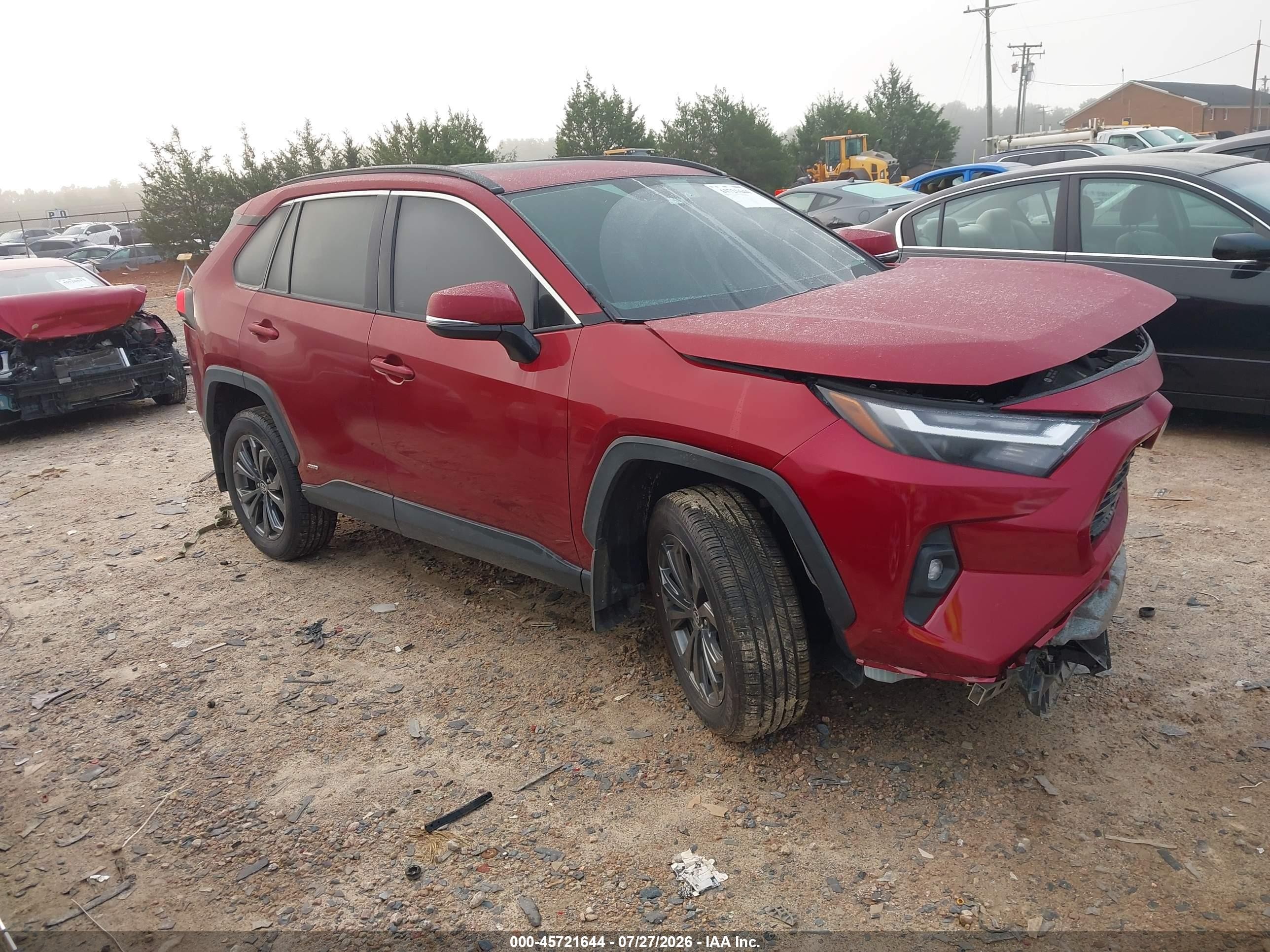 2024 Toyota RAV4 Hybrid VIN 4T3B6RFV2RU159836 — IAAI salvage auction photo