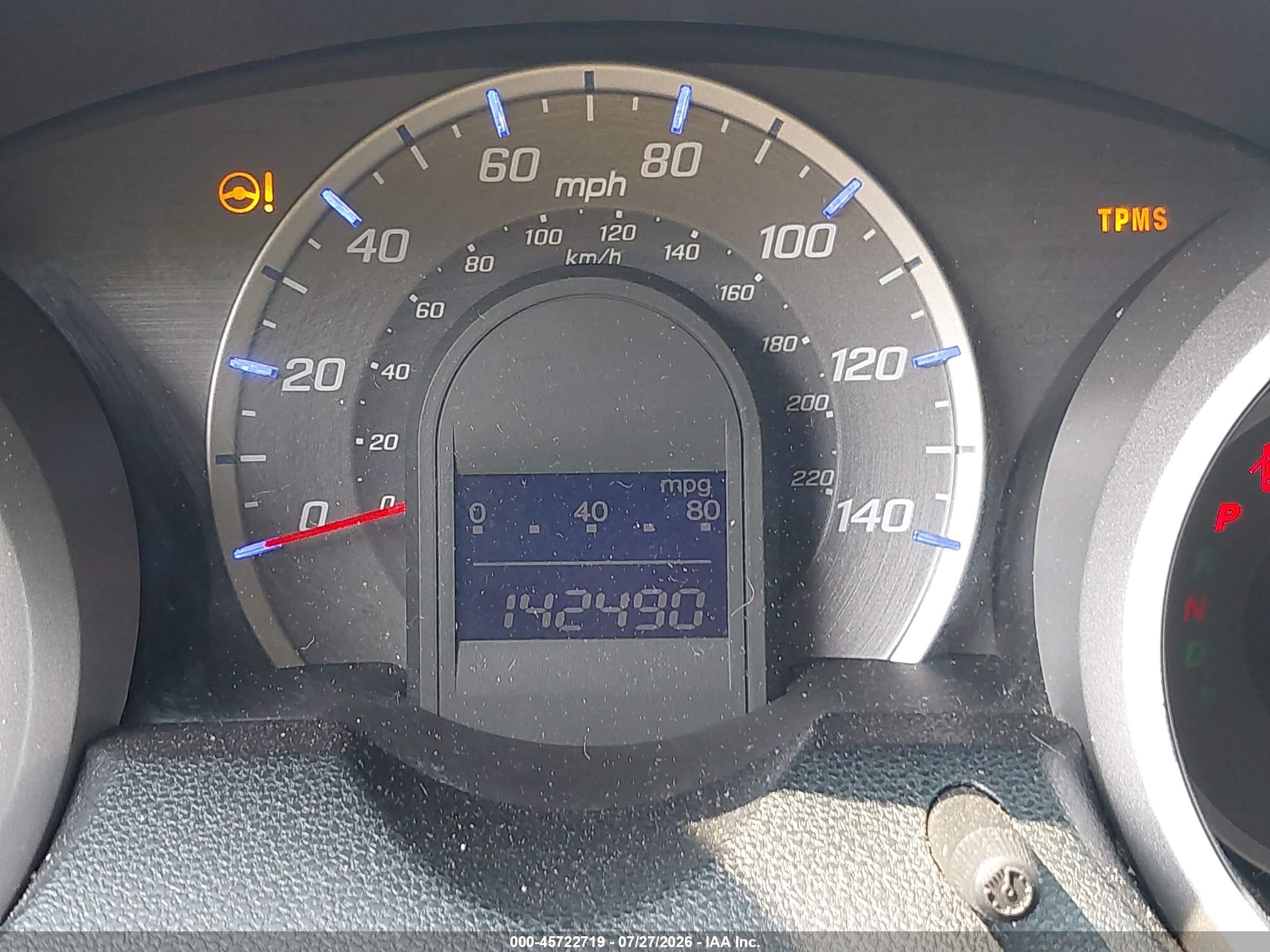 2009 Honda Fit VIN JHMGE88429S065423 IAAI salvage auction — Side, Salvage - Greater Than 75% (Maryland), sold $1,750 on 2026-10-01 (photo 7)