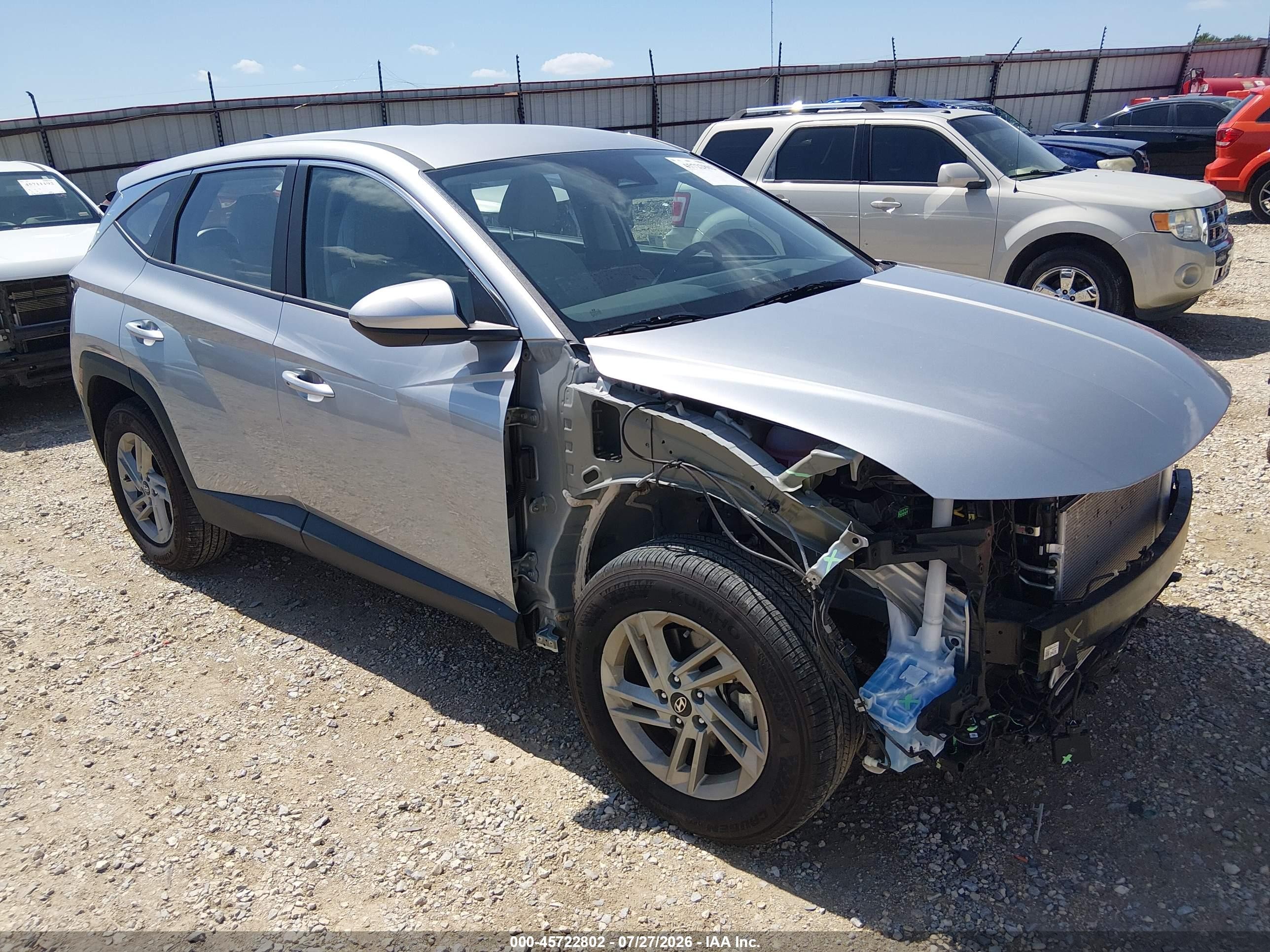 2025 Hyundai Tucson VIN 5NMJACDE2SH489223 — IAAI salvage auction photo