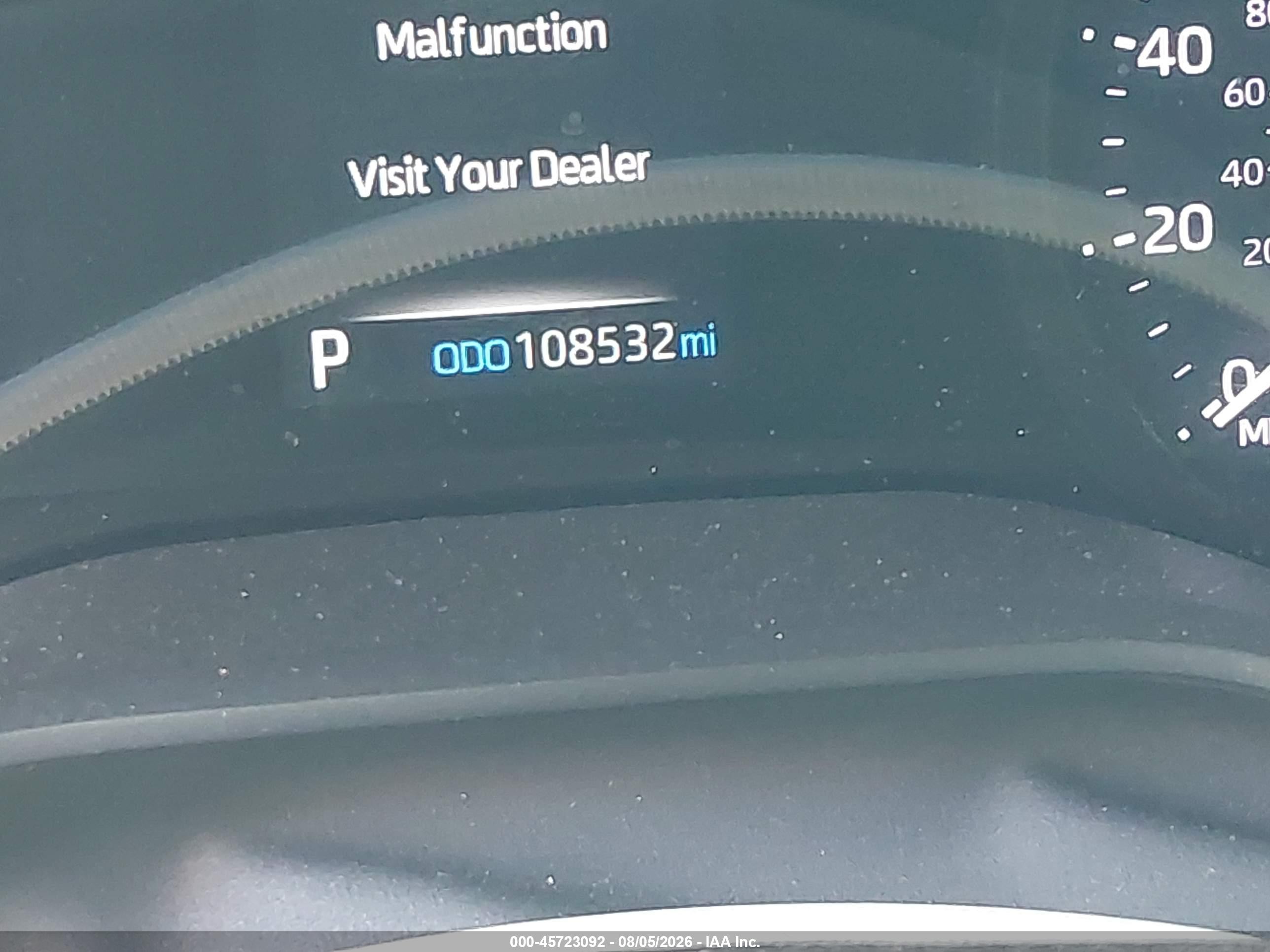 2023 Toyota Sienna VIN 5TDDRKEC3PS178353 IAAI salvage auction — Water/Flood, Wait Title, sold $15,000 on 2026-09-20 (photo 7)