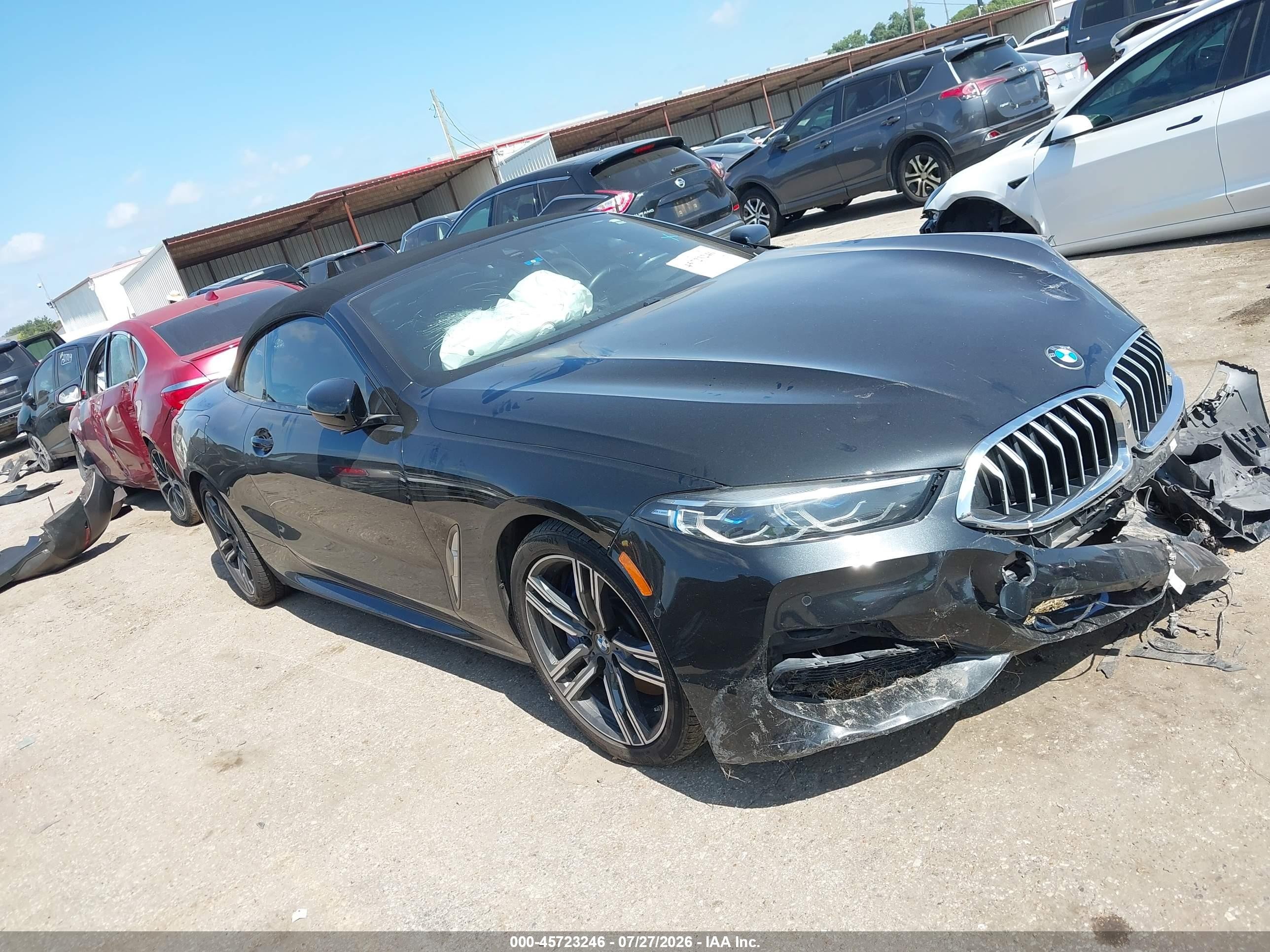 2022 BMW 8 Series VIN WBADZ2C08NCJ54523 — IAAI salvage auction photo