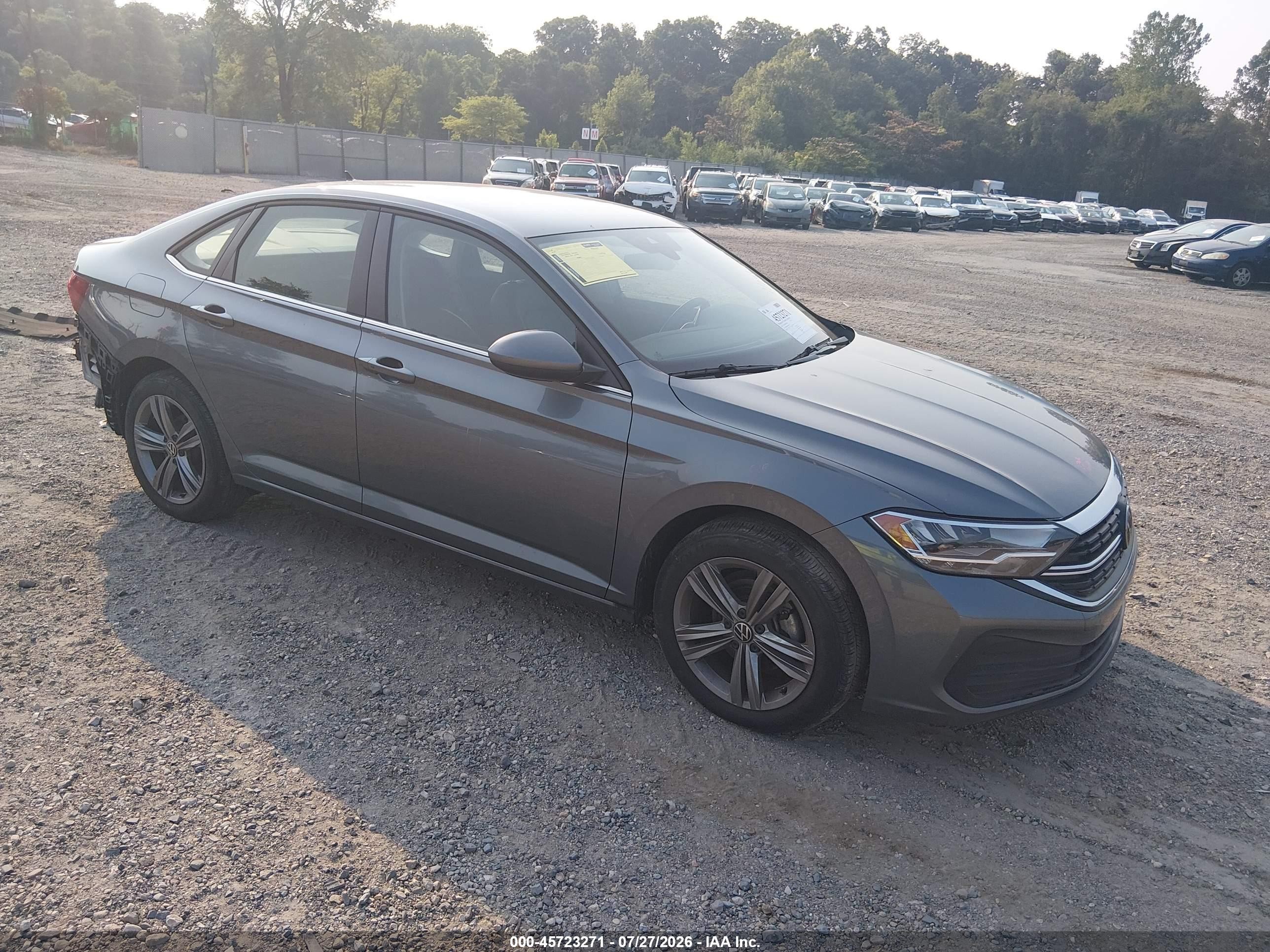 2024 Volkswagen Jetta VIN 3VWEM7BU4RM099707 — IAAI salvage auction photo