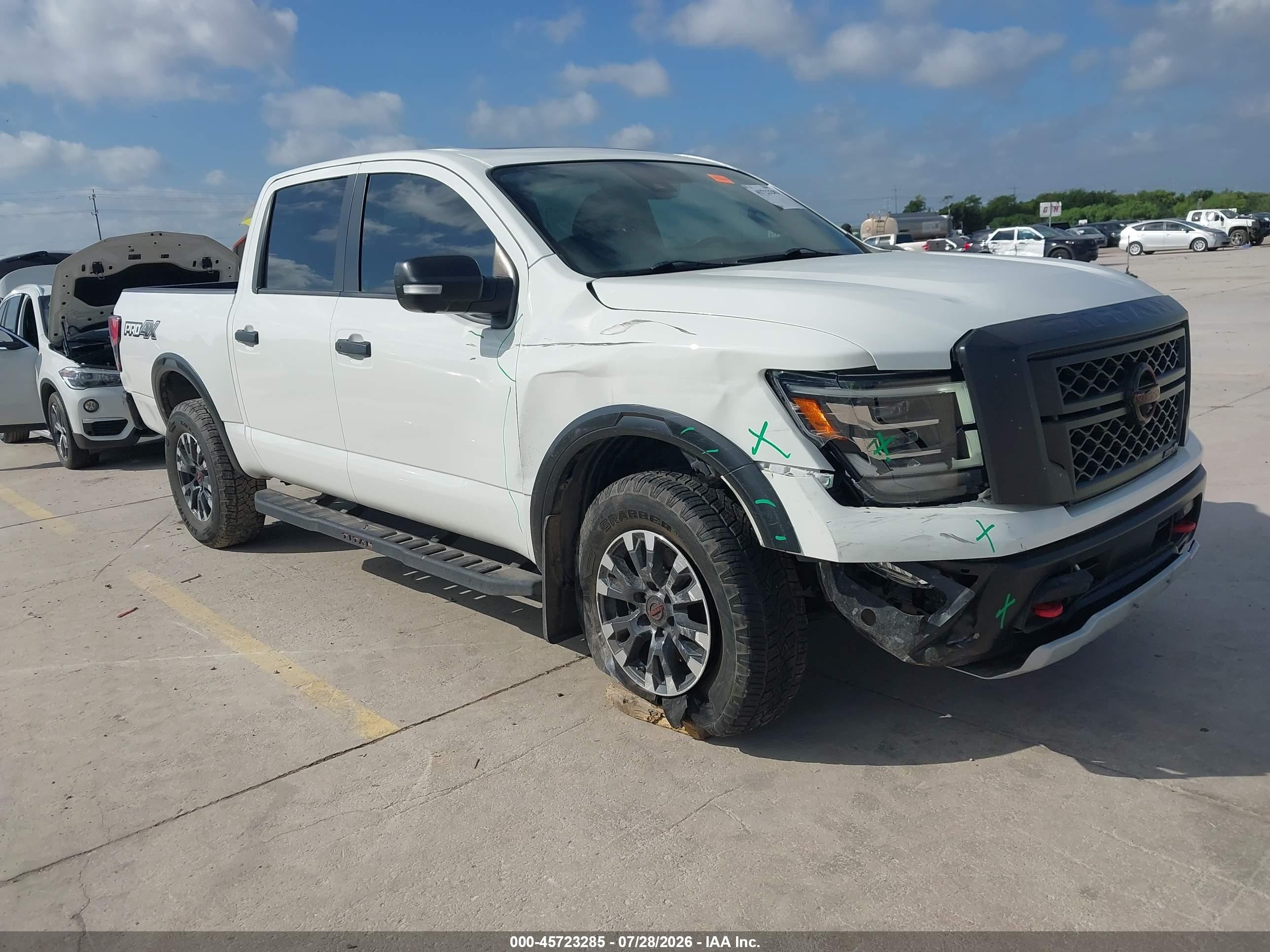 2023 Nissan Titan VIN 1N6AA1ED4PN118937 — IAAI salvage auction photo