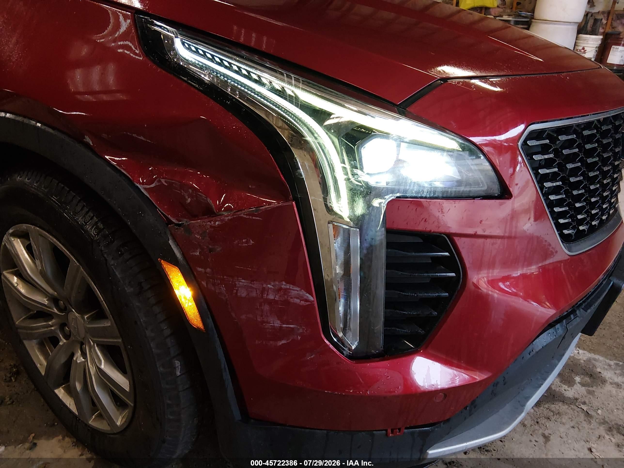 2019 Cadillac XT4 VIN 1GYFZDR43KF156945 IAAI salvage auction — Unknown, Salvage (Massachusetts), sold $3,850 on 2026-09-11 (photo 6)