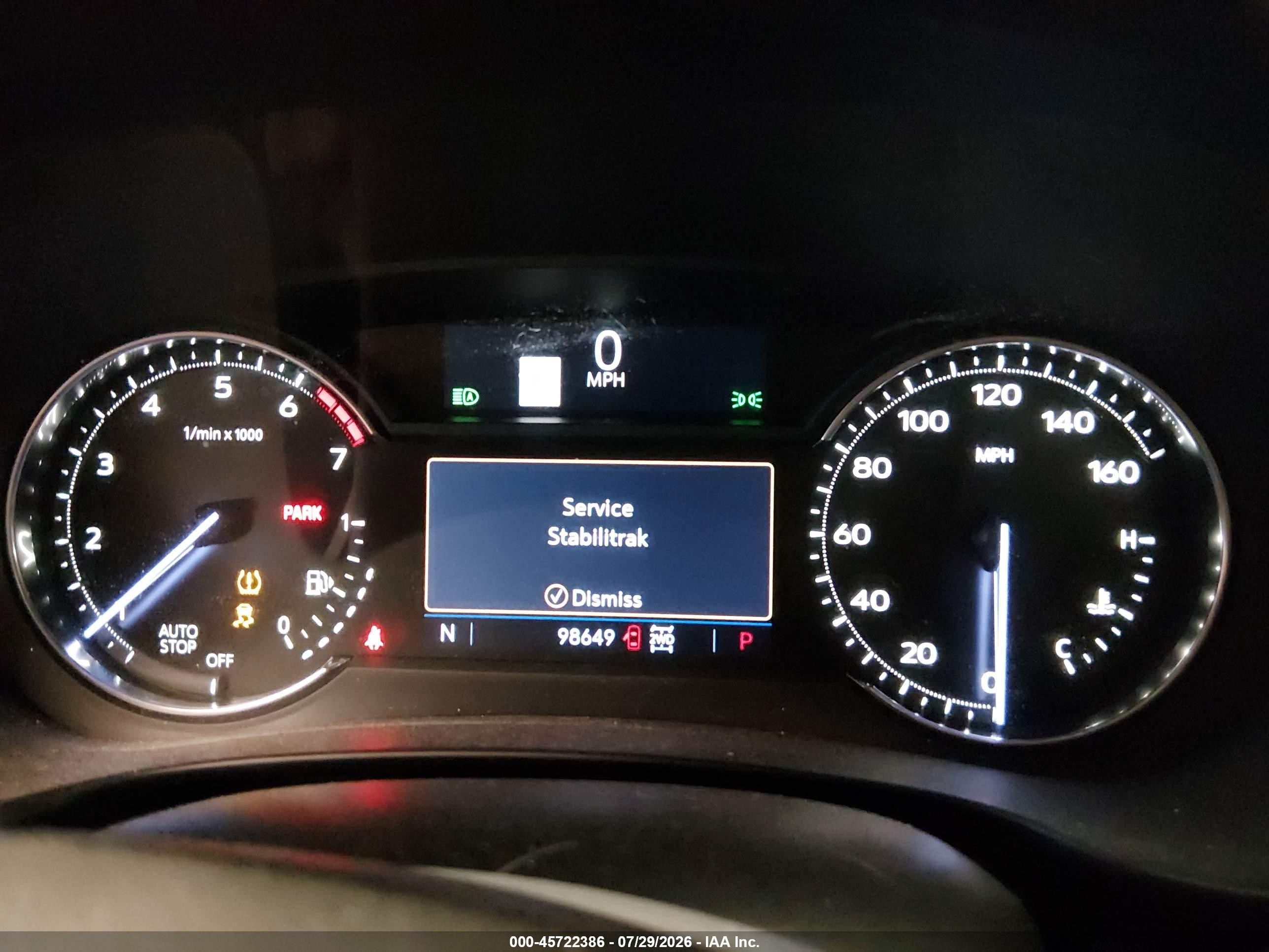 2019 Cadillac XT4 VIN 1GYFZDR43KF156945 IAAI salvage auction — Unknown, Salvage (Massachusetts), sold $3,850 on 2026-09-11 (photo 7)