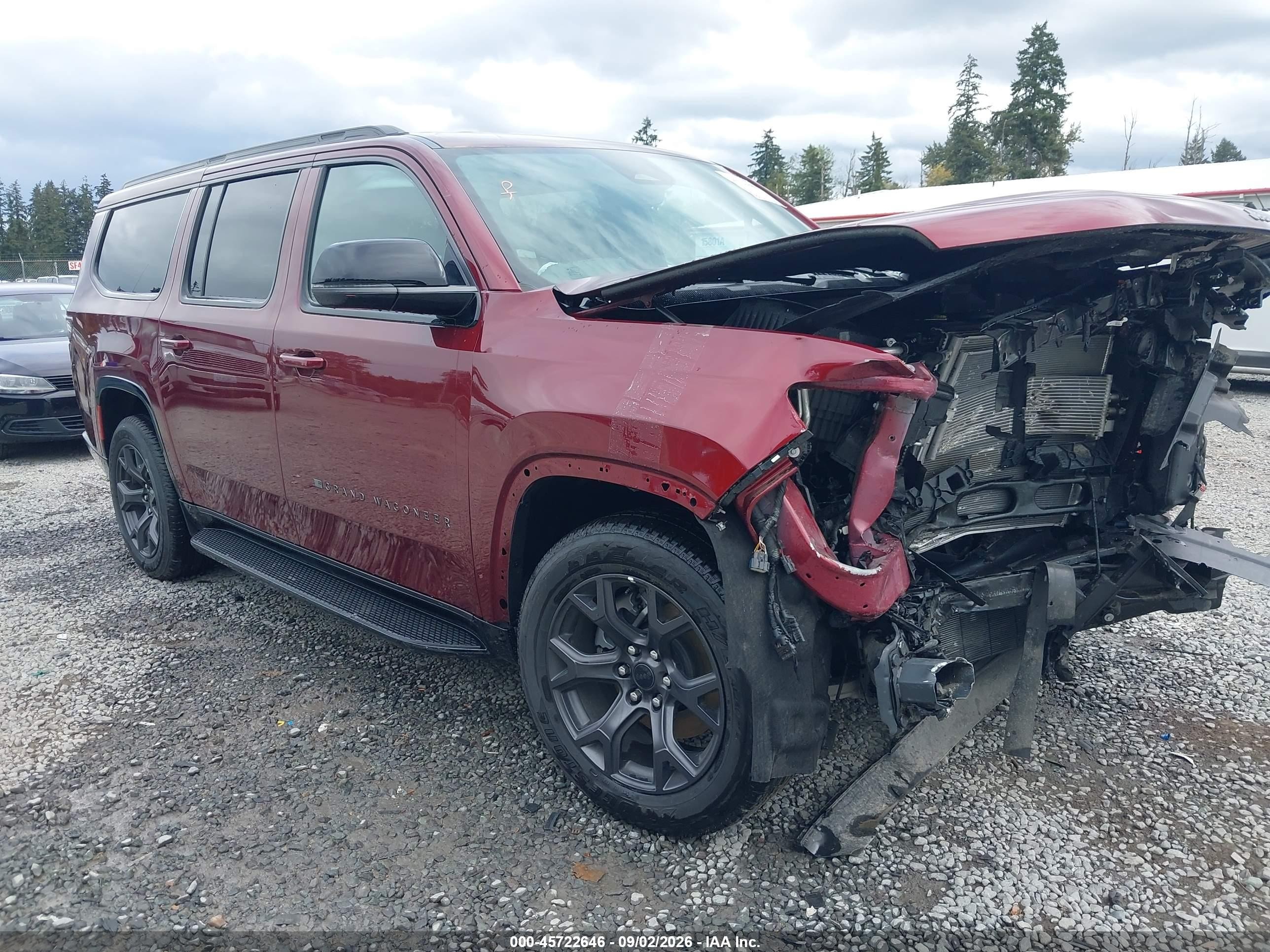 2026 Jeep Grand Wagoneer VIN 1C4SJSBP1TS163020 — IAAI salvage auction photo