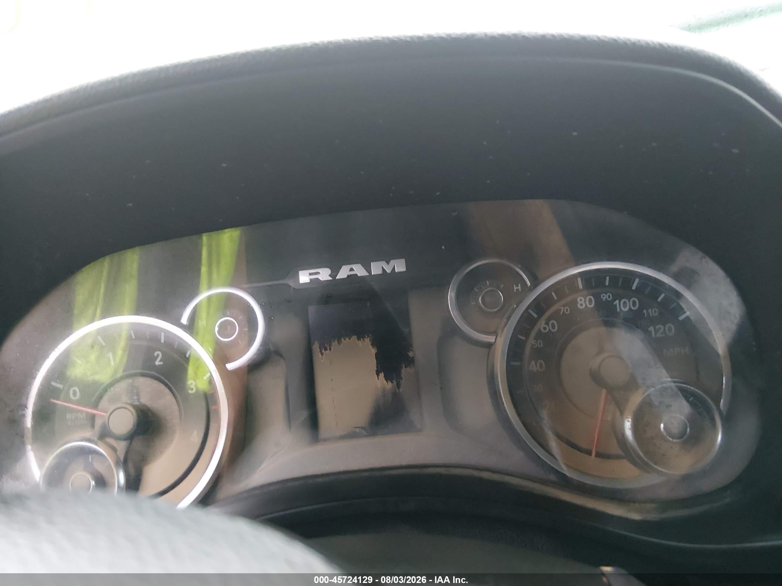 2024 Ram 3500 VIN 3C63R3GL8RG404913 IAAI salvage auction — Water/Flood, Non-Repairable Certificate (West Virginia), sold $9,550 on 2026-10-02 (photo 6)