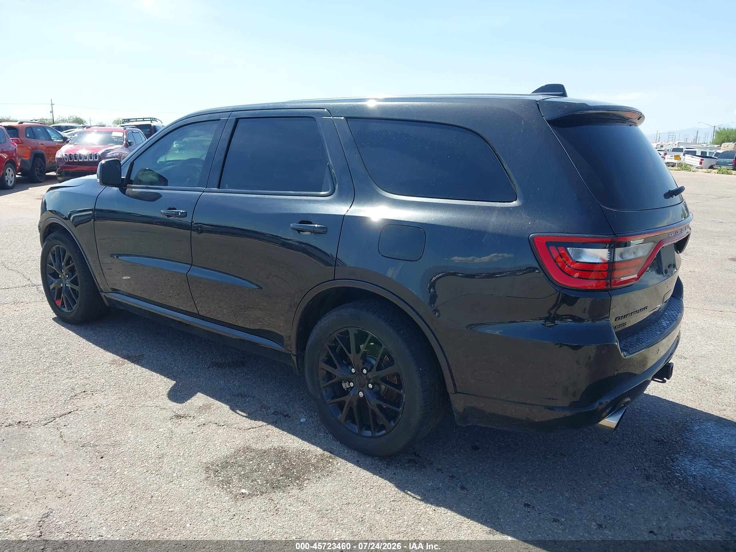 2016 Dodge Durango VIN 1C4SDJCT8GC353880 IAAI salvage auction — Front End, Salvage (Arizona), sold $1,550 on 2026-09-03 (photo 3)