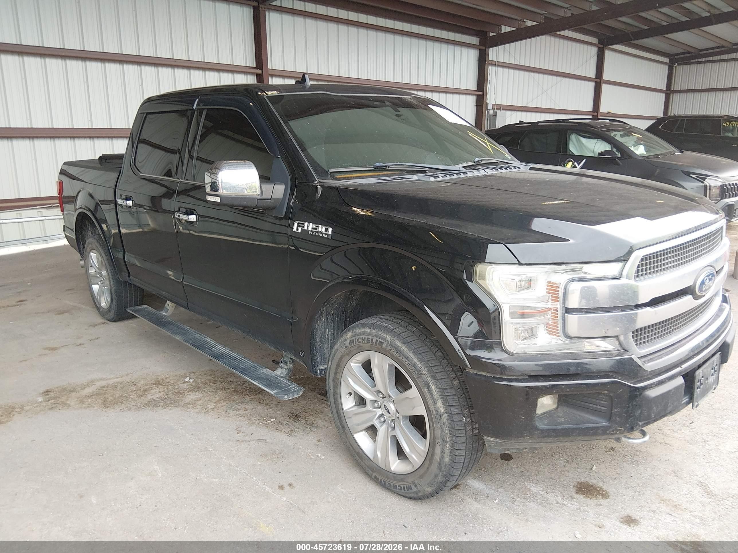 2018 Ford F-150 VIN 1FTEW1E52JFA72914 — IAAI salvage auction photo
