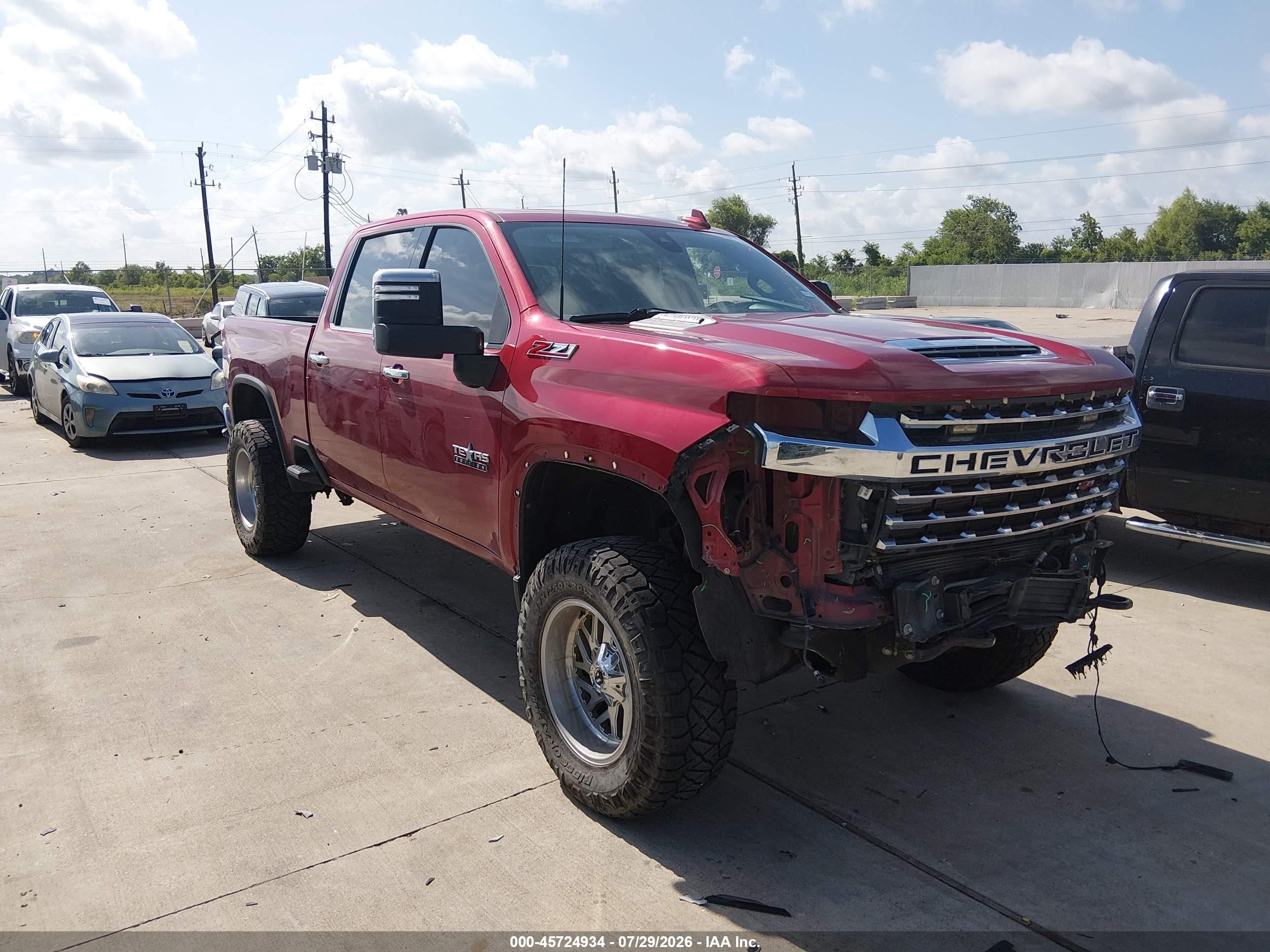 2020 Chevrolet Silverado 2500 VIN 1GC4YPEY6LF174528 — IAAI salvage auction photo