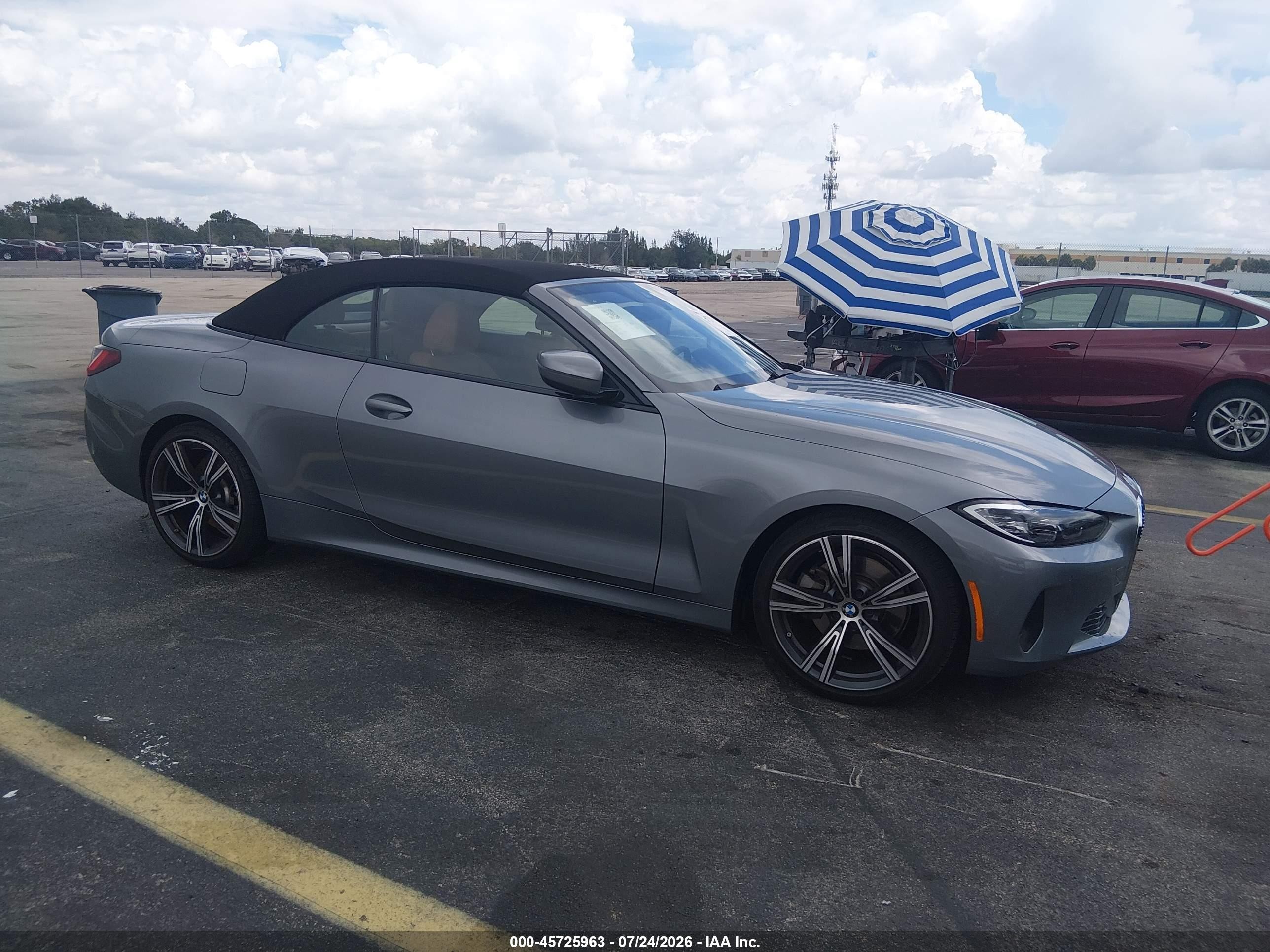 2023 BMW 4 Series VIN WBA23AT07PCM11161 — IAAI salvage auction photo