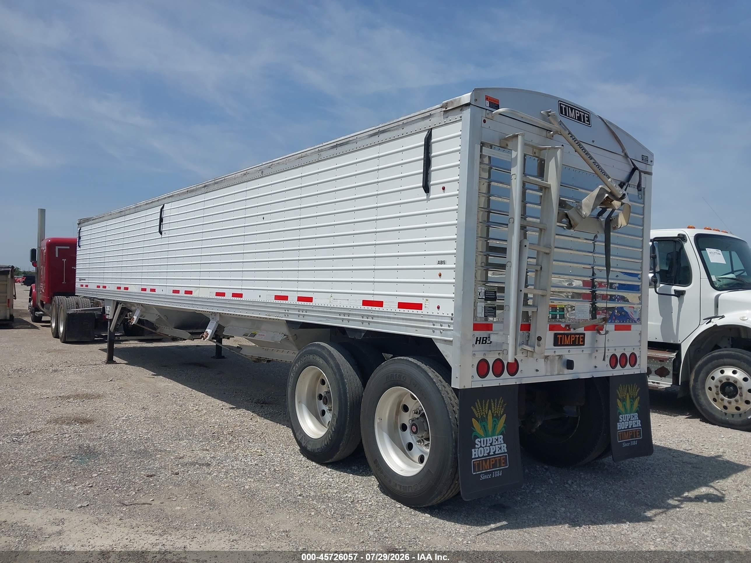 2019 Timpte Unknown VIN 1TDH4002XKB160189 IAAI salvage auction — Rollover, Original (Texas), sold $2,600 on 2026-09-09 (photo 3)
