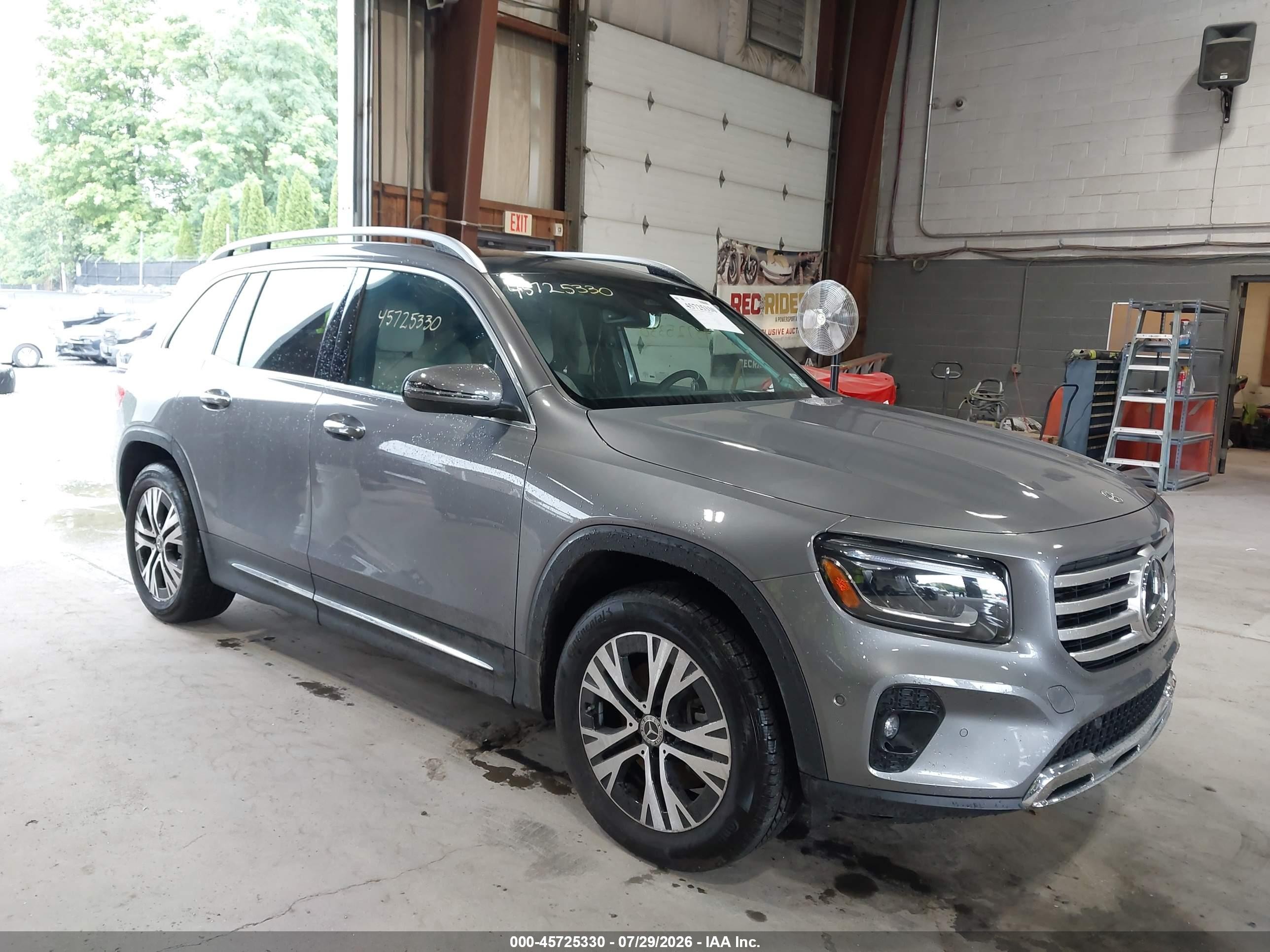 2026 Mercedes-Benz GLB-Class VIN W1N4M4HB3TW450884 — IAAI salvage auction photo