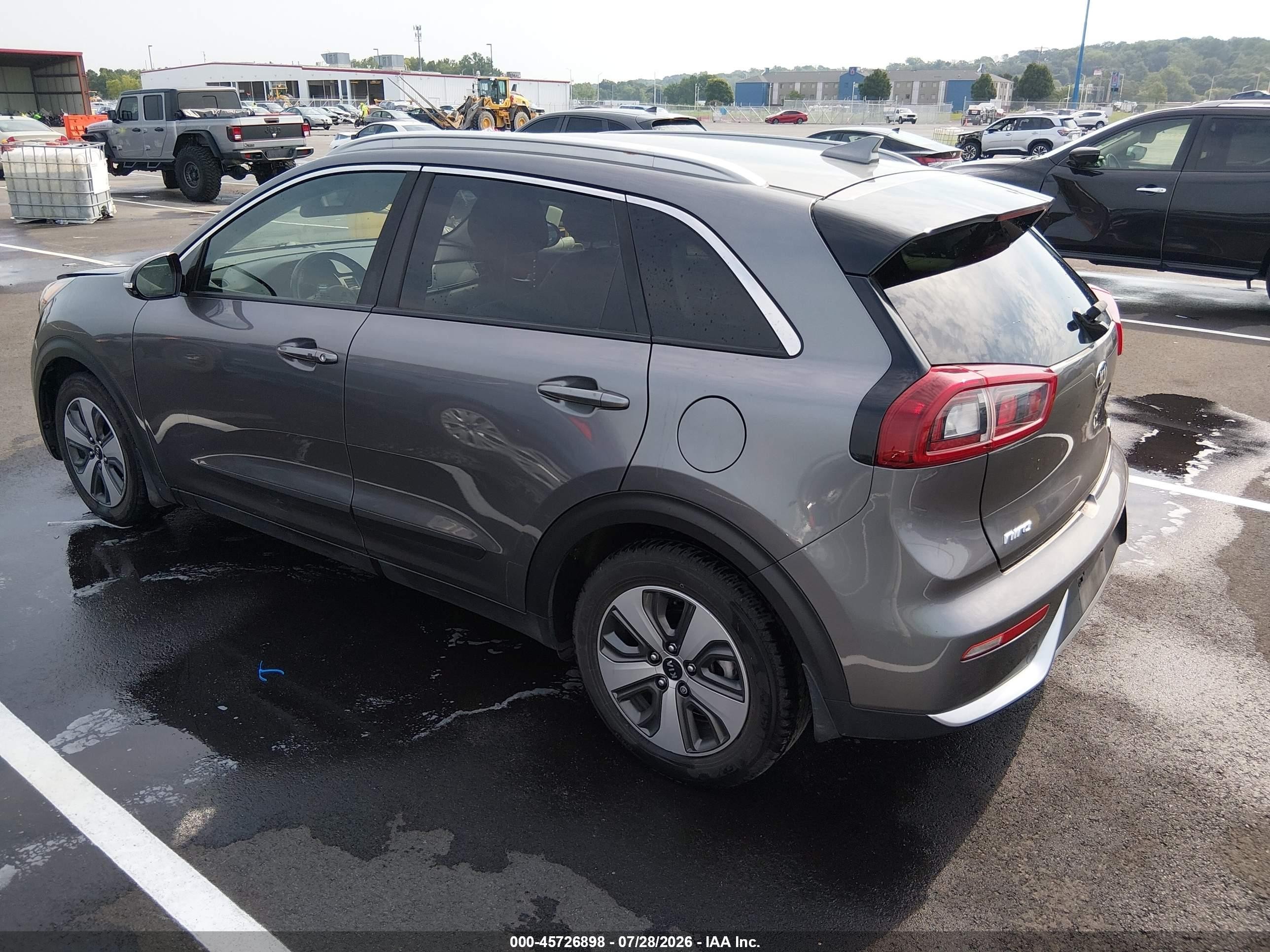 2017 Kia Niro VIN KNDCC3LC3H5090285 IAAI salvage auction — Hail, Salvage (Missouri), sold $825 on 2026-09-08 (photo 3)
