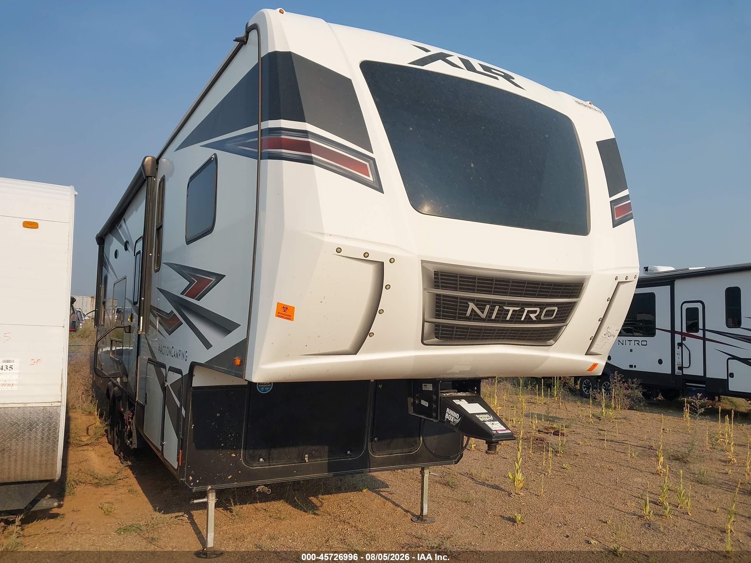 2021 Forest River Xlr VIN 4X4FXLD24MF167879 — IAAI salvage auction photo