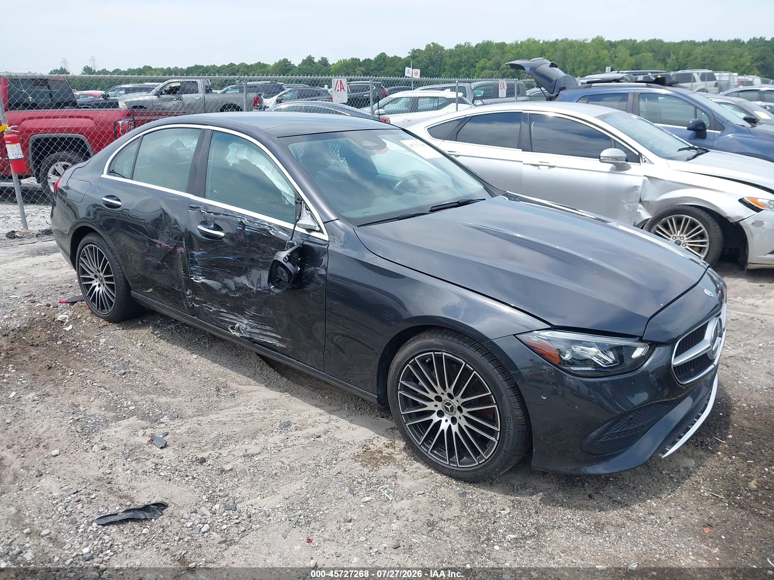 2023 Mercedes-Benz C-Class VIN W1KAF4GB4PR068749 — IAAI salvage auction photo