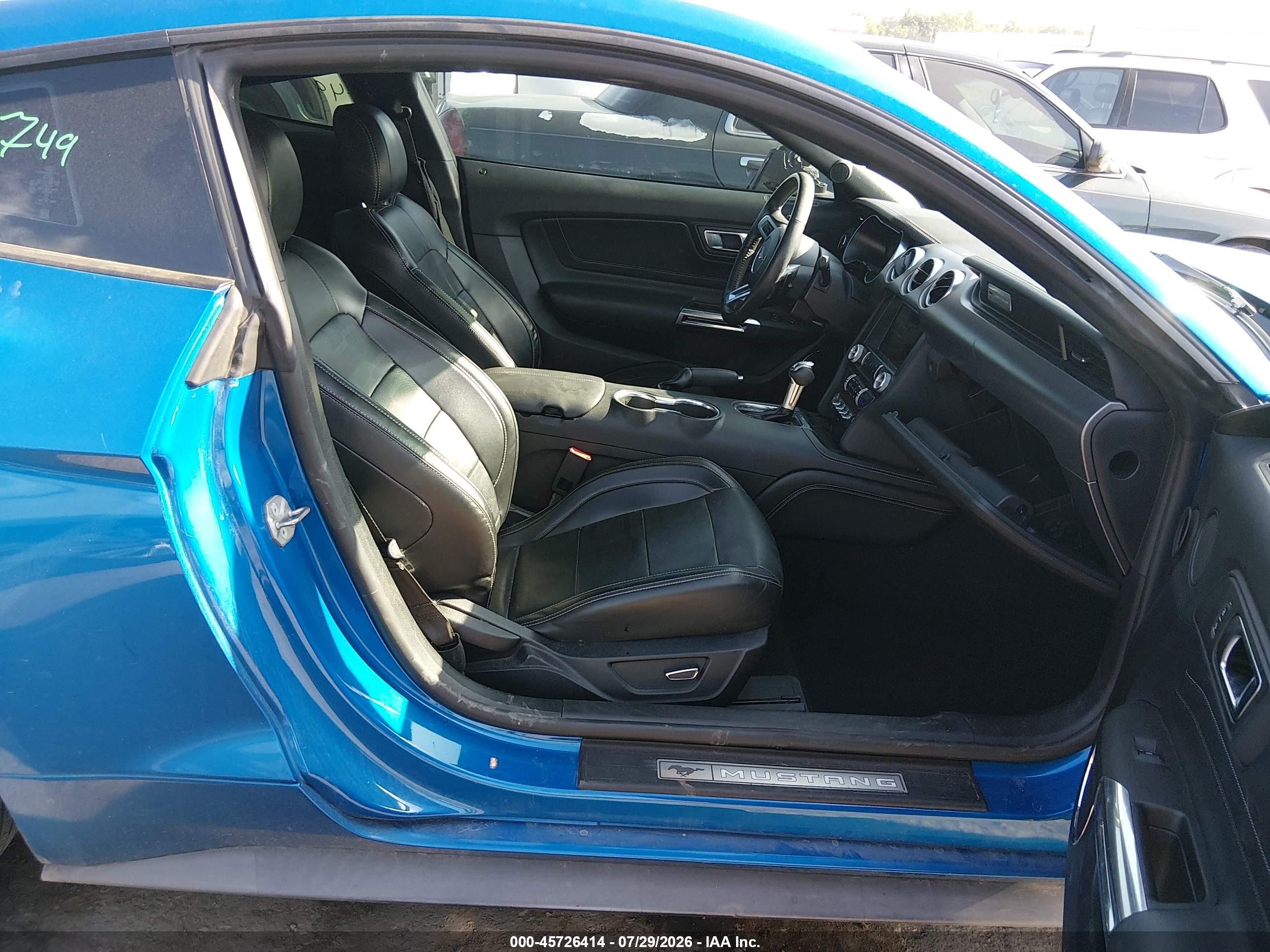 2019 Ford Mustang VIN 1FA6P8TH4K5168791 IAAI salvage auction — Rear End, Clear (Oklahoma), sold $7,500 on 2026-10-16 (photo 5)