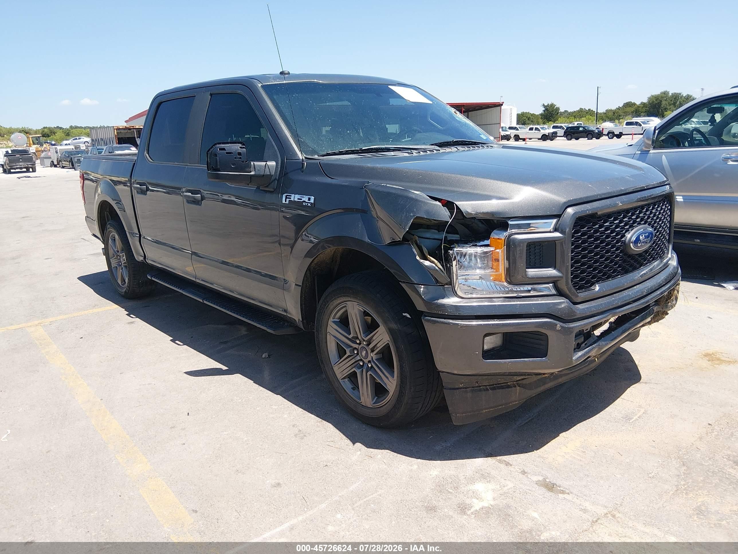 2018 Ford F-150 VIN 1FTEW1C52JKF90385 — IAAI salvage auction photo