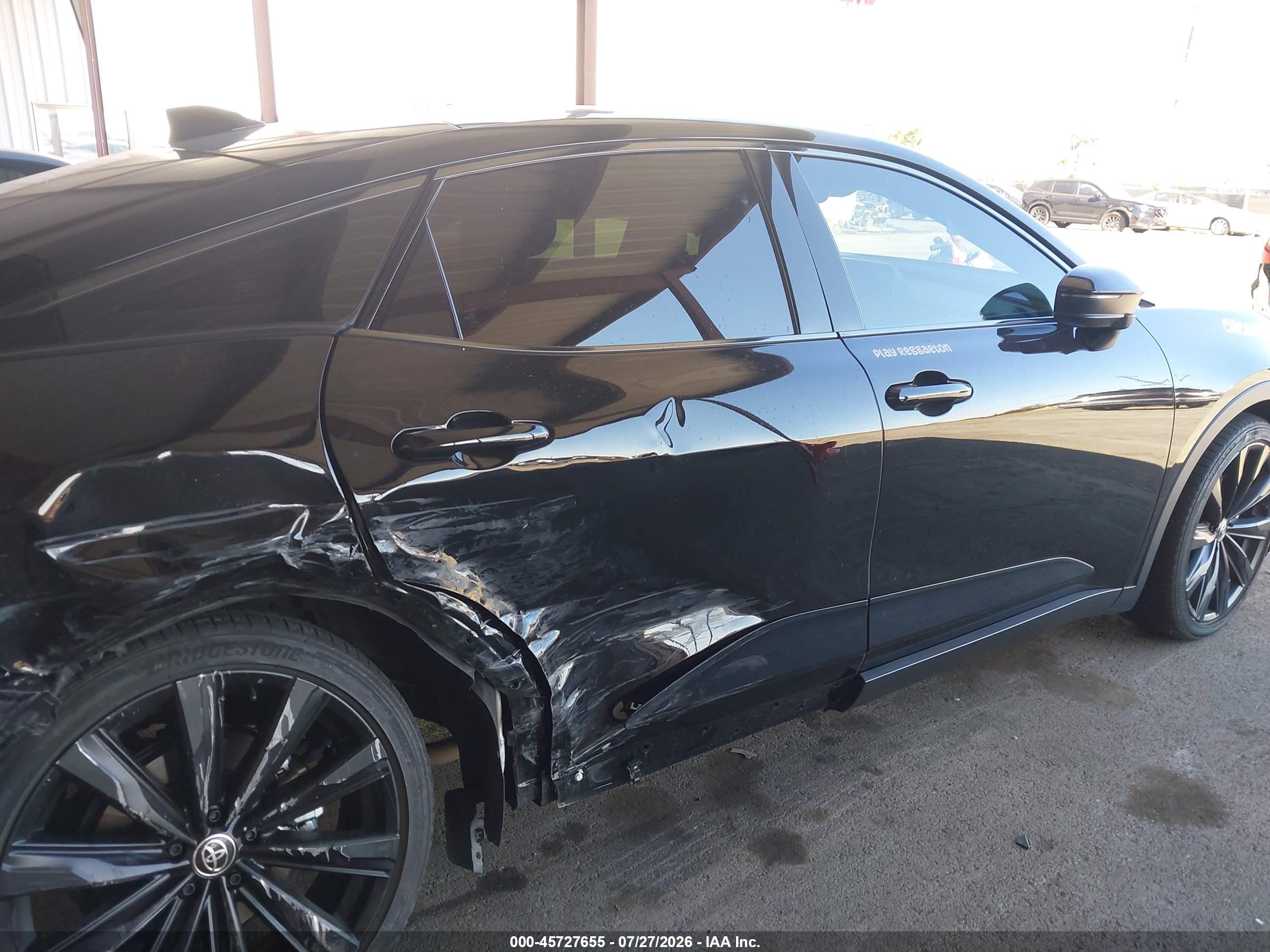 2025 Toyota Crown VIN JTDAAAAF5S3033166 IAAI salvage auction — Rear End, Salvage (California), sold $20,100 on 2026-09-03 (photo 6)