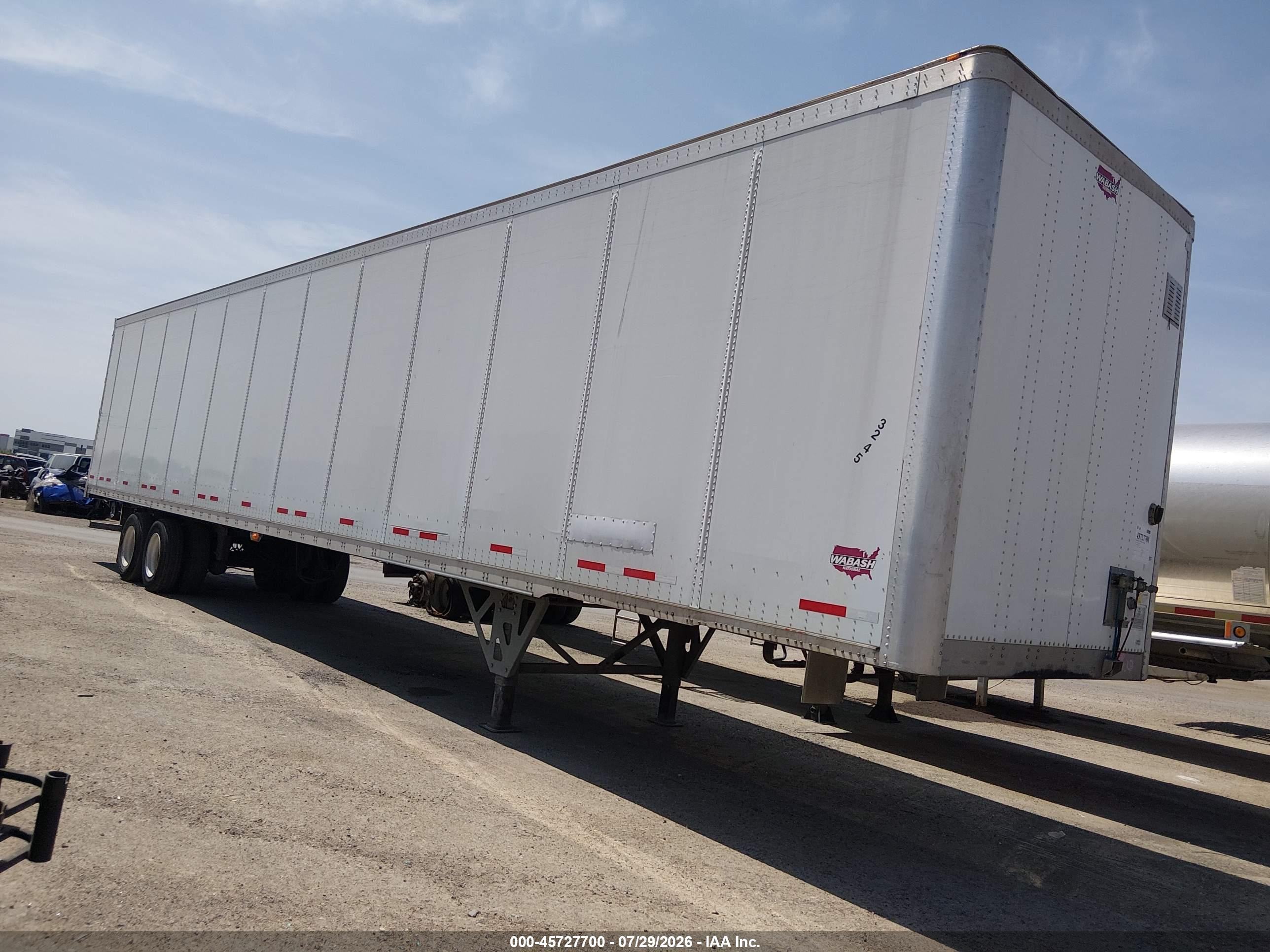 2021 Wabash National Corp Wabash National Corp VIN 1JJV532D4ML240284 — IAAI salvage auction photo