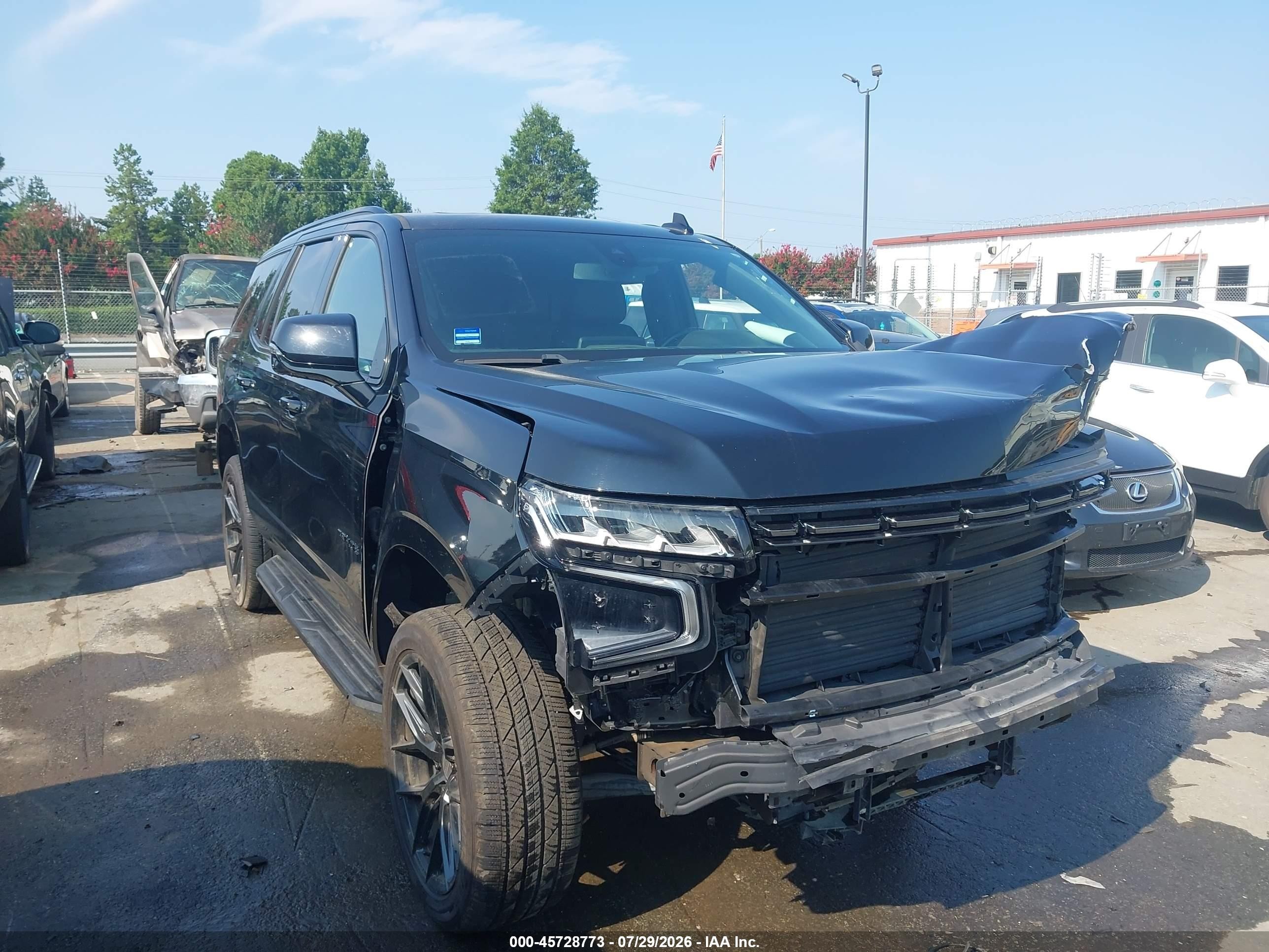 2022 Chevrolet Tahoe VIN 1GNSKRKD6NR133721 — IAAI salvage auction photo