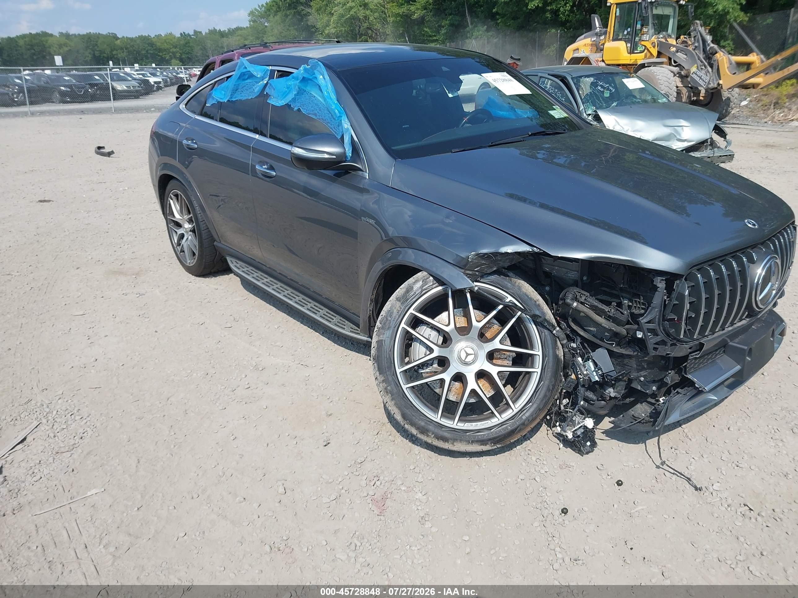 2022 Mercedes-Benz GLE-Class VIN 4JGFD6BB1NA792480 — IAAI salvage auction photo