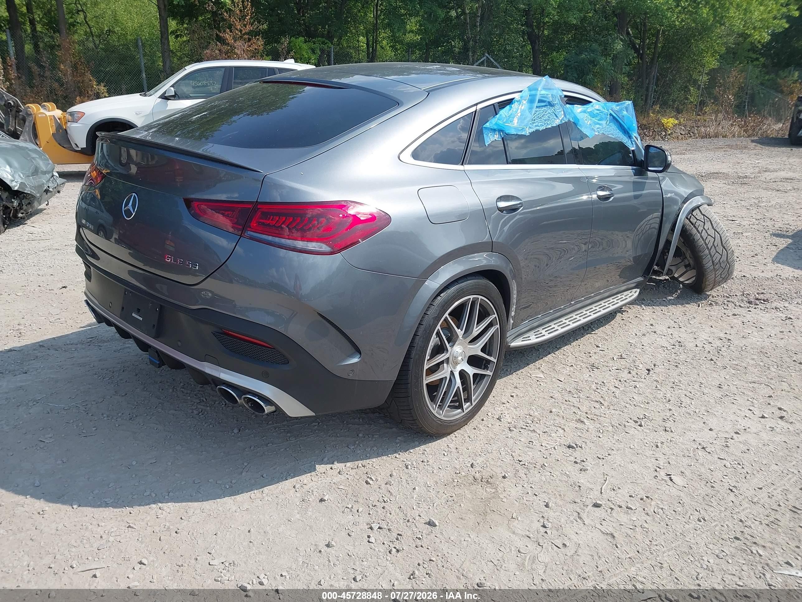 2022 Mercedes-benz Amg gle coupe VIN 4JGFD6BB1NA792480 IAAI salvage auction — Unknown, Mv-907A (New York), sold $26,800 on 2026-08-17 (photo 4)