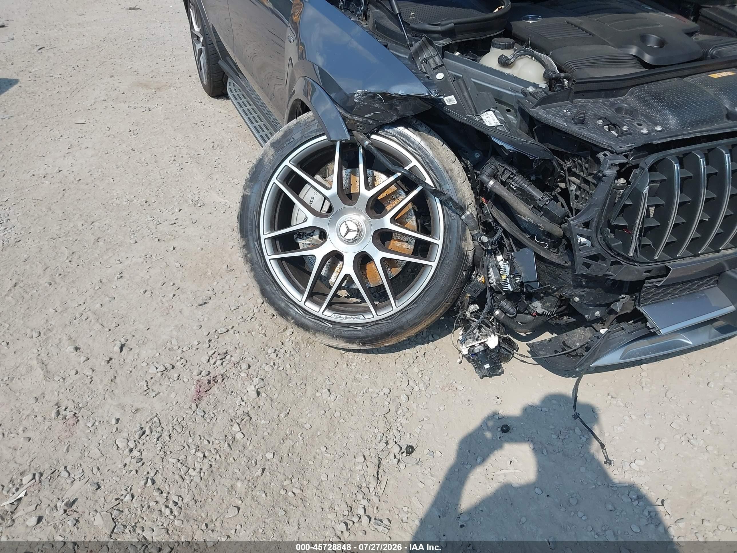2022 Mercedes-benz Amg gle coupe VIN 4JGFD6BB1NA792480 IAAI salvage auction — Unknown, Mv-907A (New York), sold $26,800 on 2026-08-17 (photo 6)