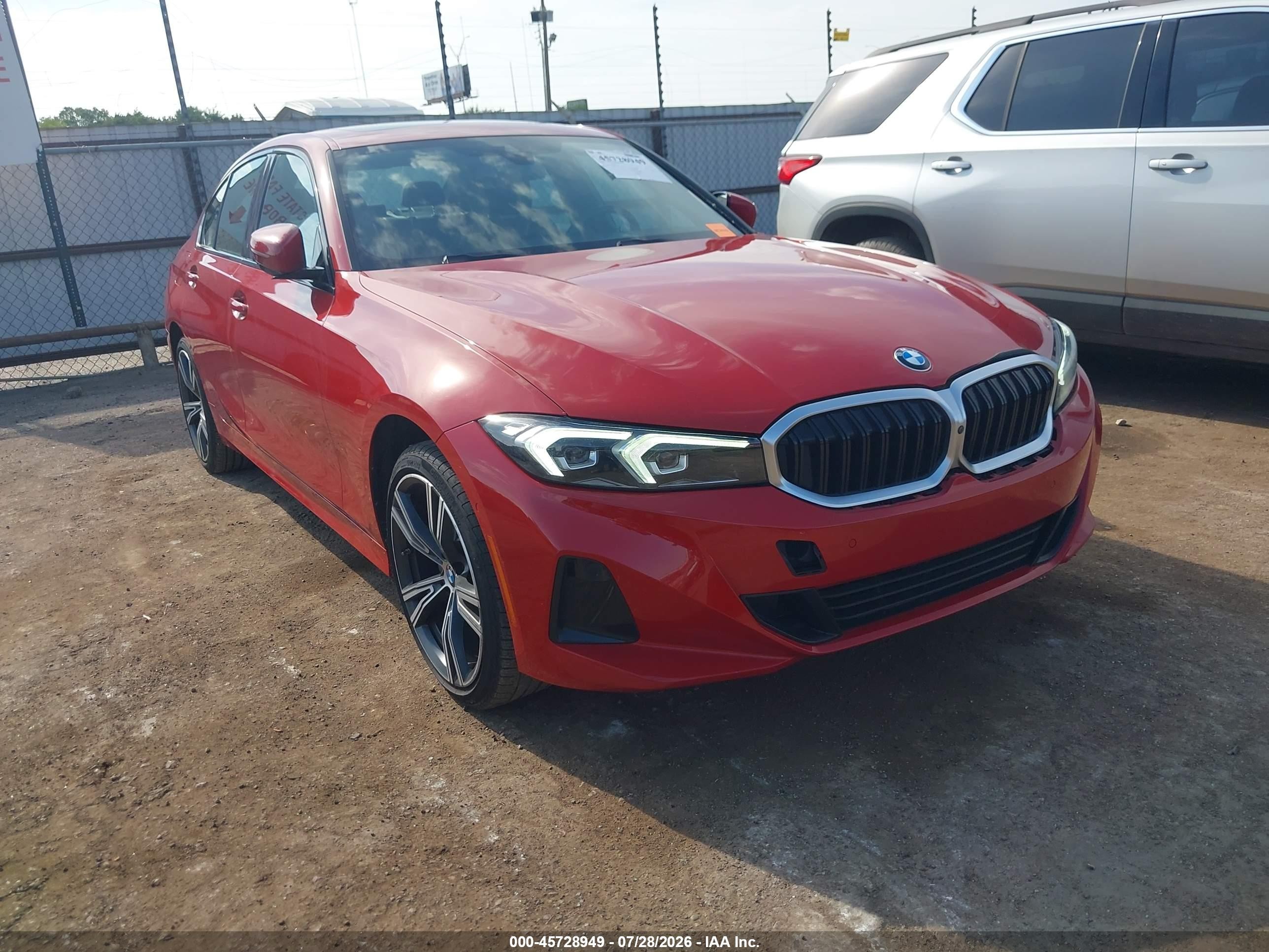 2023 BMW 3 Series VIN 3MW69FF05P8D31583 — IAAI salvage auction photo