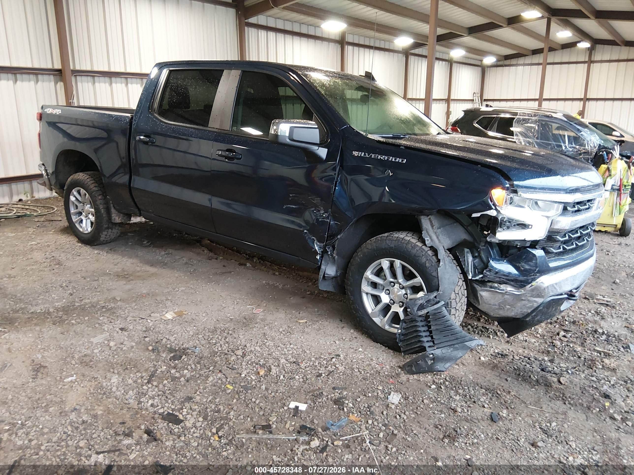 2022 Chevrolet Silverado 1500 VIN 1GCPDKEK3NZ559232 — IAAI salvage auction photo