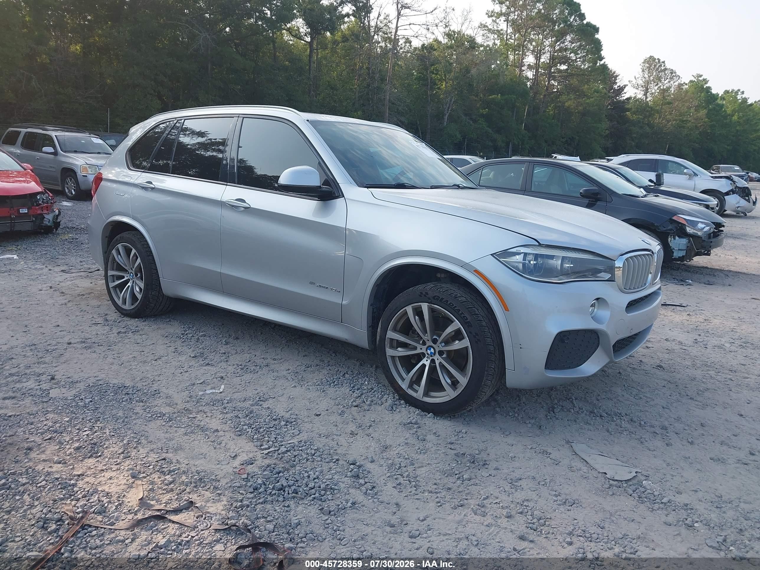 2016 BMW X5 VIN 5UXKT0C59G0S76192 — IAAI salvage auction photo