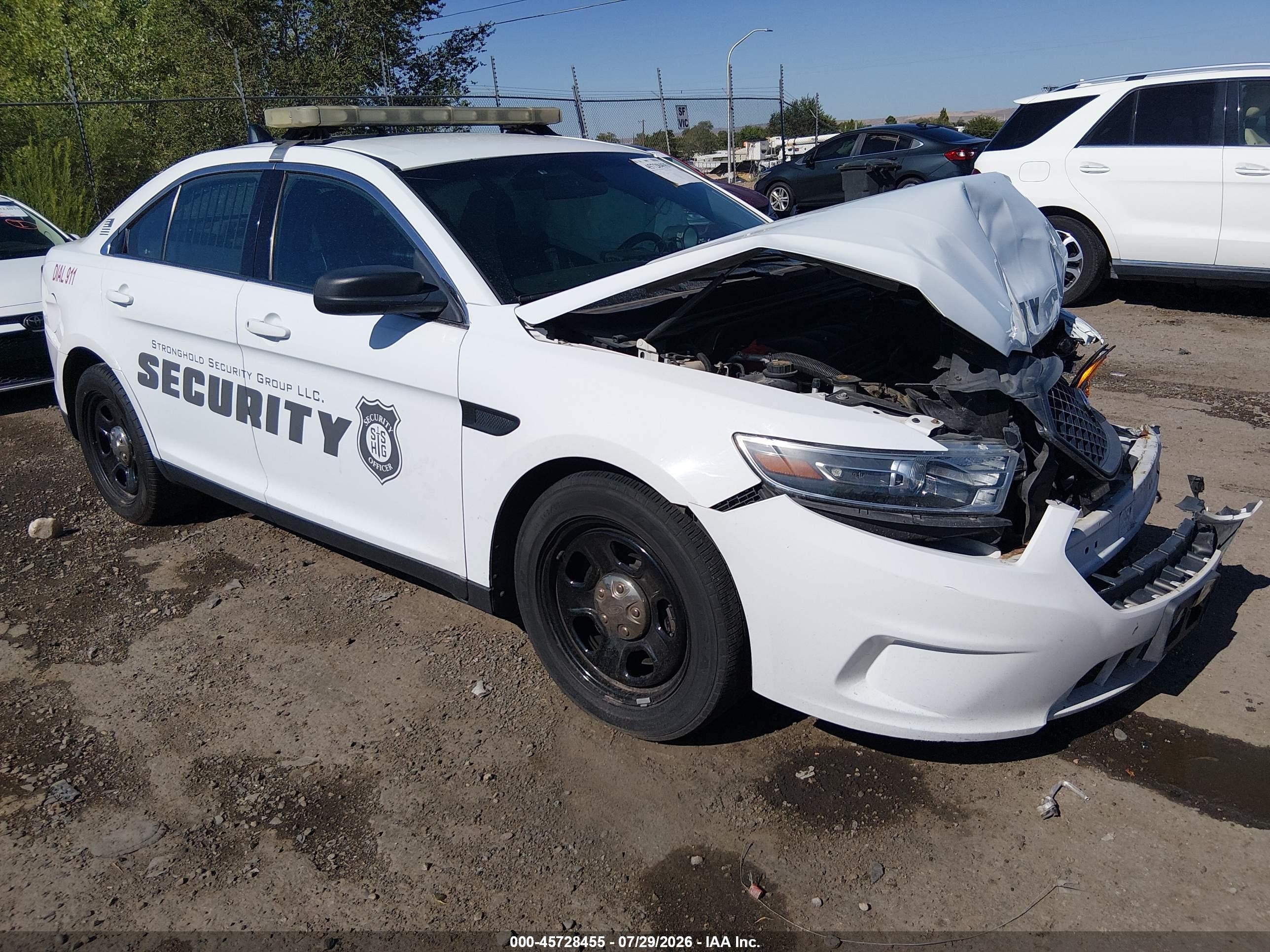 2016 Ford Taurus VIN 1FAHP2L81GG134504 IAAI salvage auction — Front End, Salvage (New Mexico), sold $550 on 2026-09-08 (photo 1)